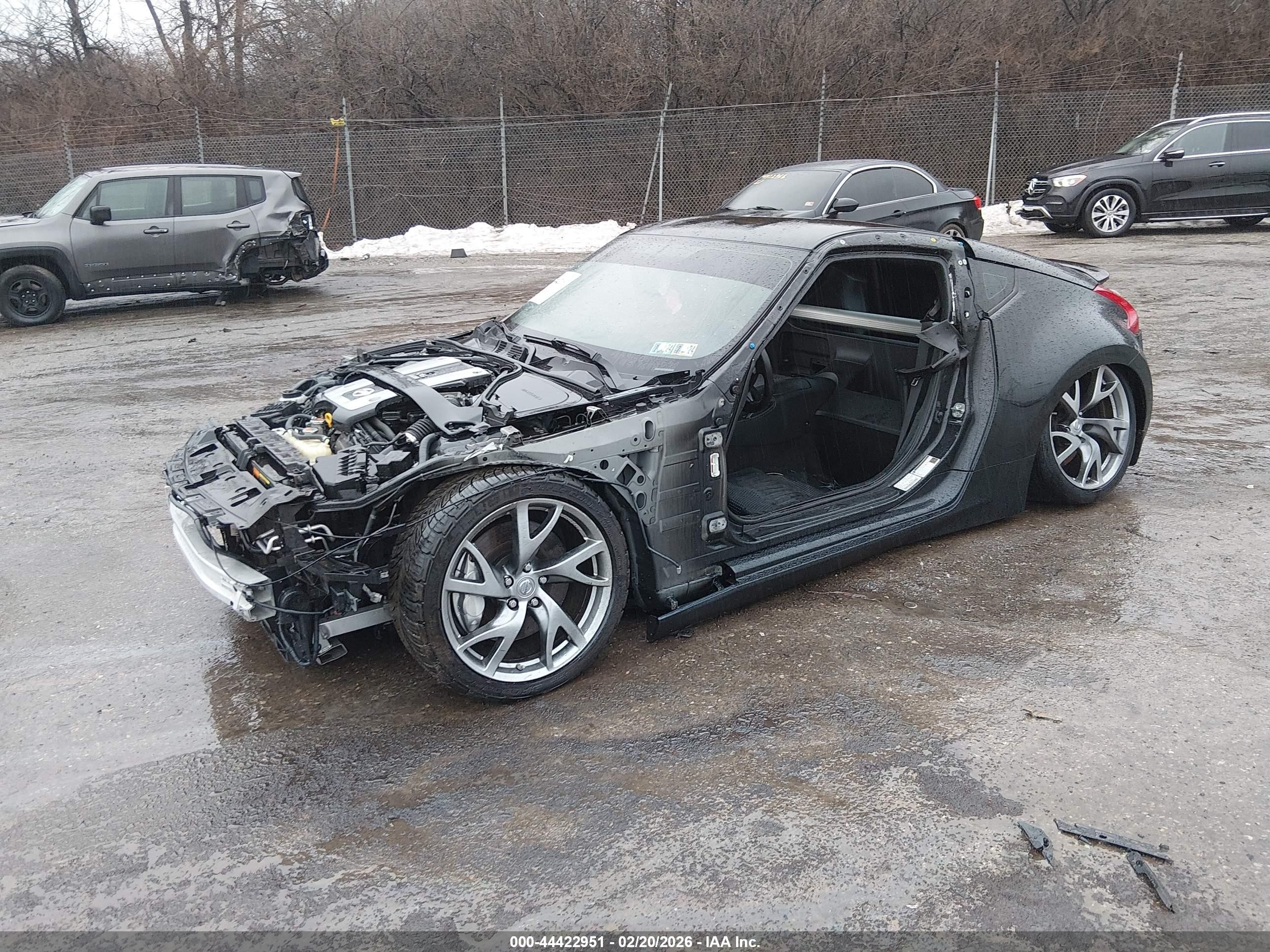 2014 Nissan 370z   Black vin: JN1AZ4EH8EM637124