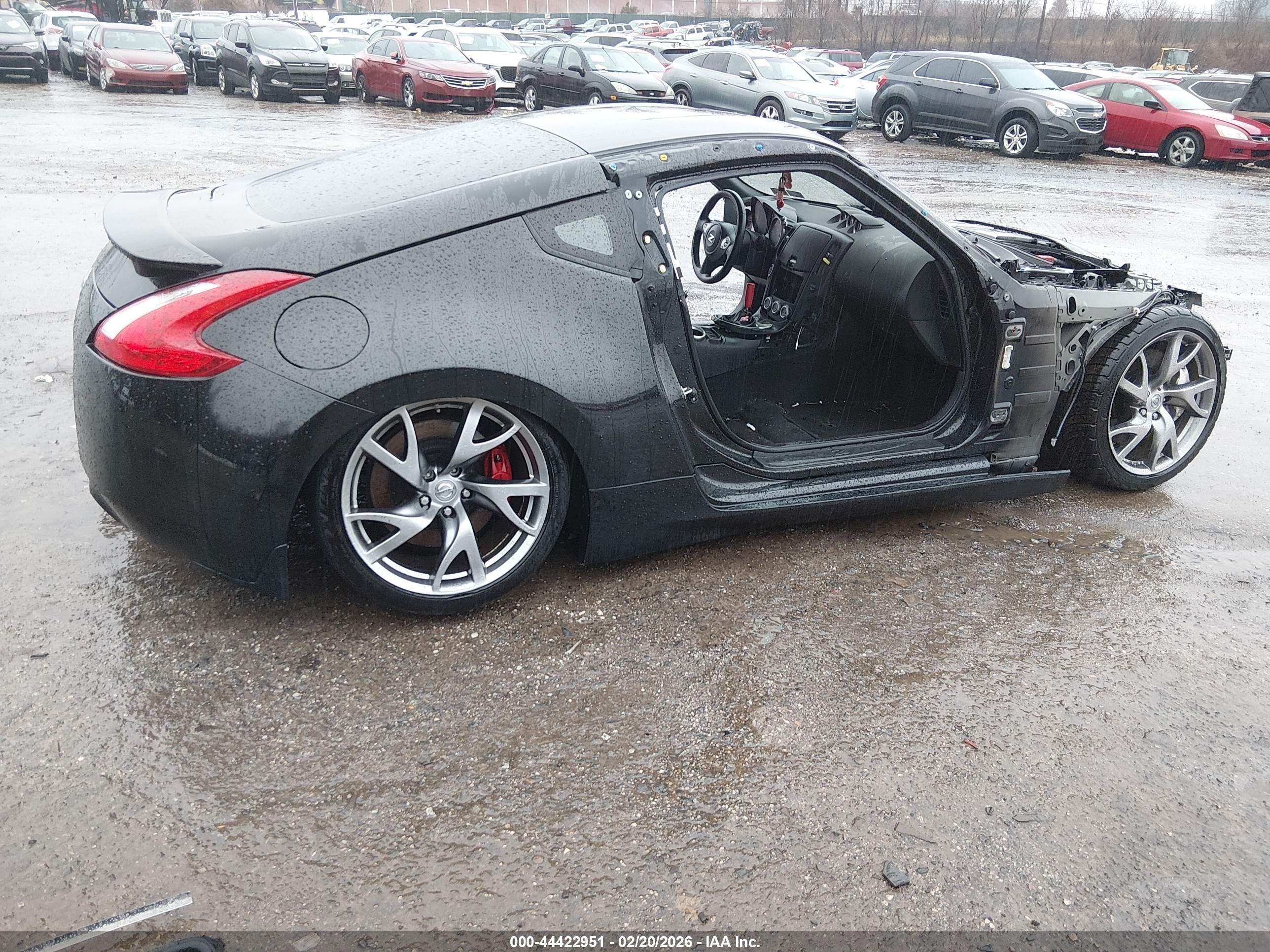 2014 Nissan 370z   Black vin: JN1AZ4EH8EM637124