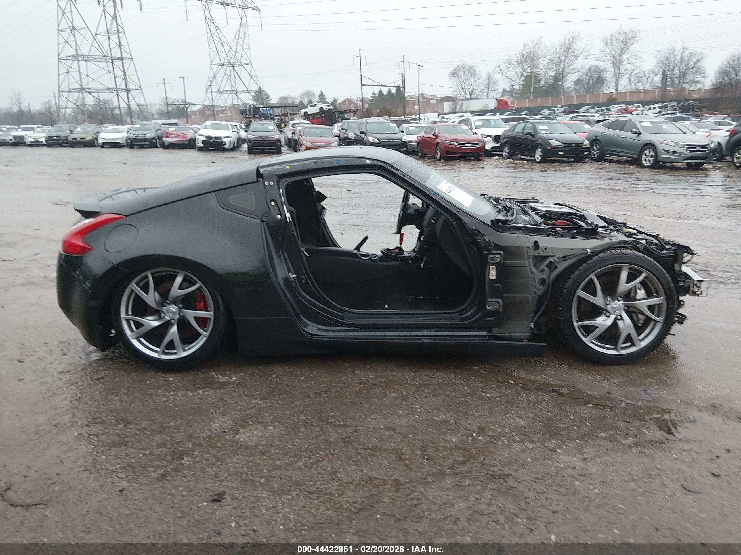 2014 Nissan 370z   Black vin: JN1AZ4EH8EM637124