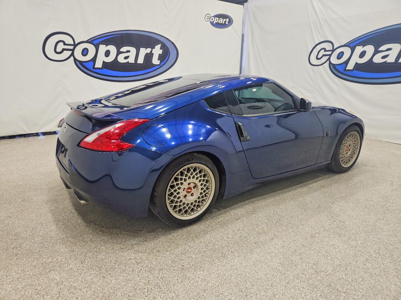 2015 Nissan 370z Base Blue vin: JN1AZ4EH8FM442545