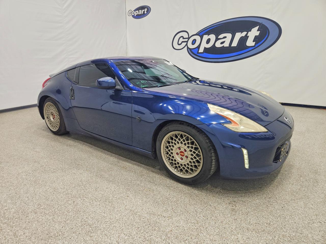 2015 Nissan 370z Base Blue vin: JN1AZ4EH8FM442545
