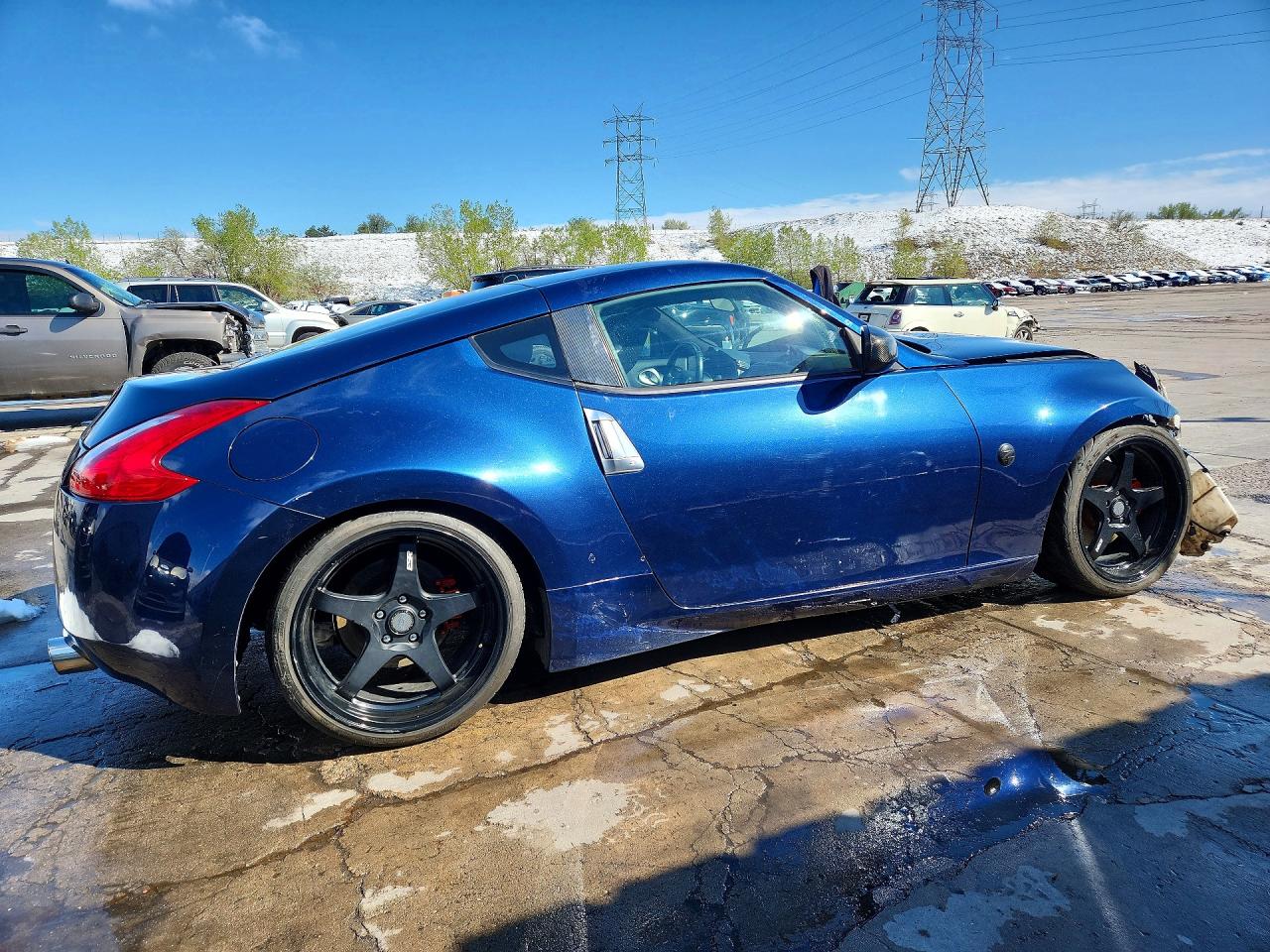 2015 Nissan 370z Base Blue vin: JN1AZ4EH8FM442867