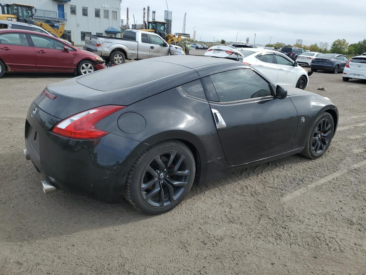 2017 Nissan 370z Base Черный vin: JN1AZ4EH8HM950372