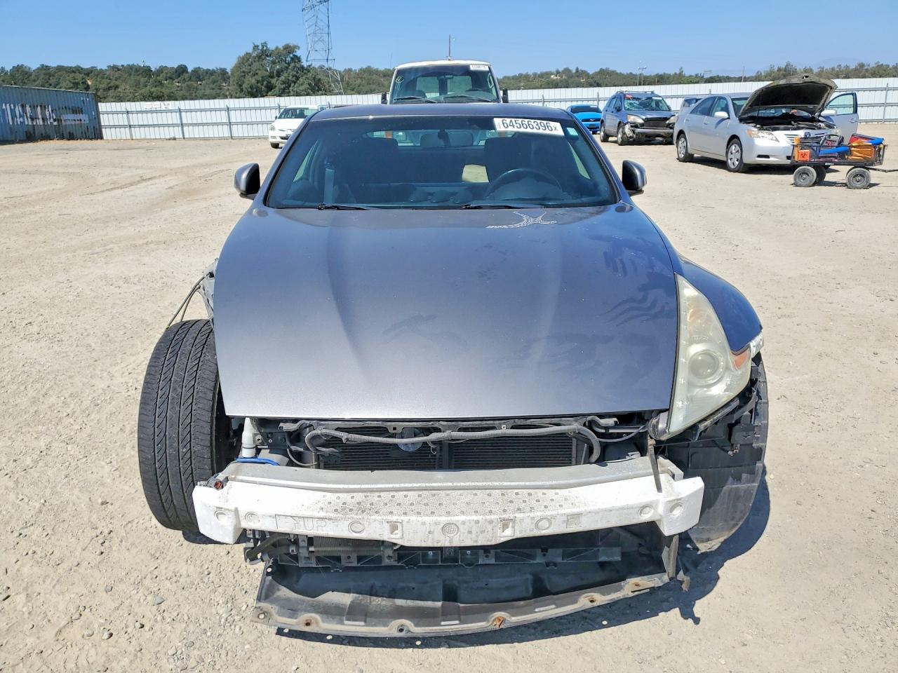 2010 Nissan 370z Base Gray vin: JN1AZ4EH9AM503331