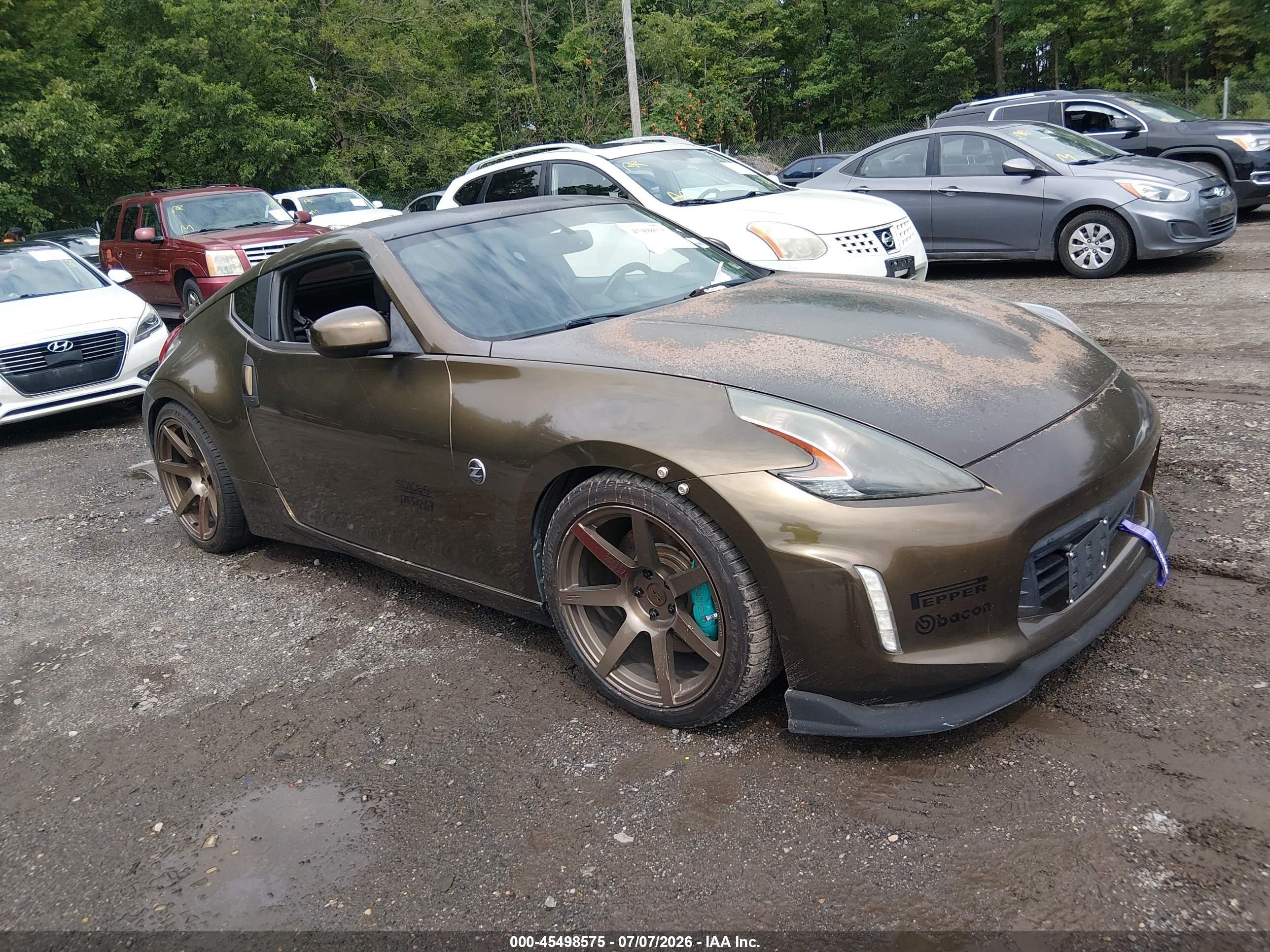 2013 Nissan 370z Touring Brown vin: JN1AZ4EH9DM880682