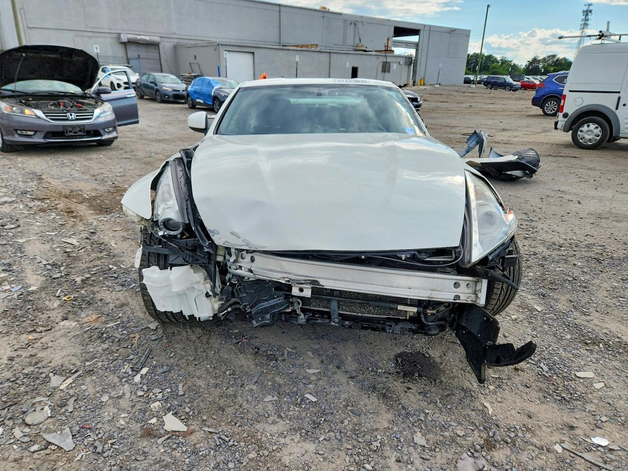 2013 Nissan 370z Base White vin: JN1AZ4EH9DM881928