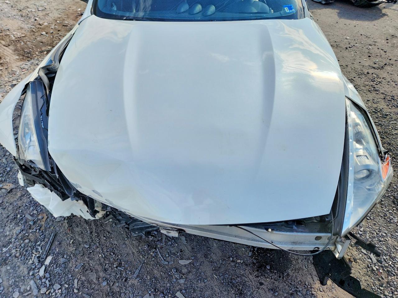 2013 Nissan 370z Base White vin: JN1AZ4EH9DM881928