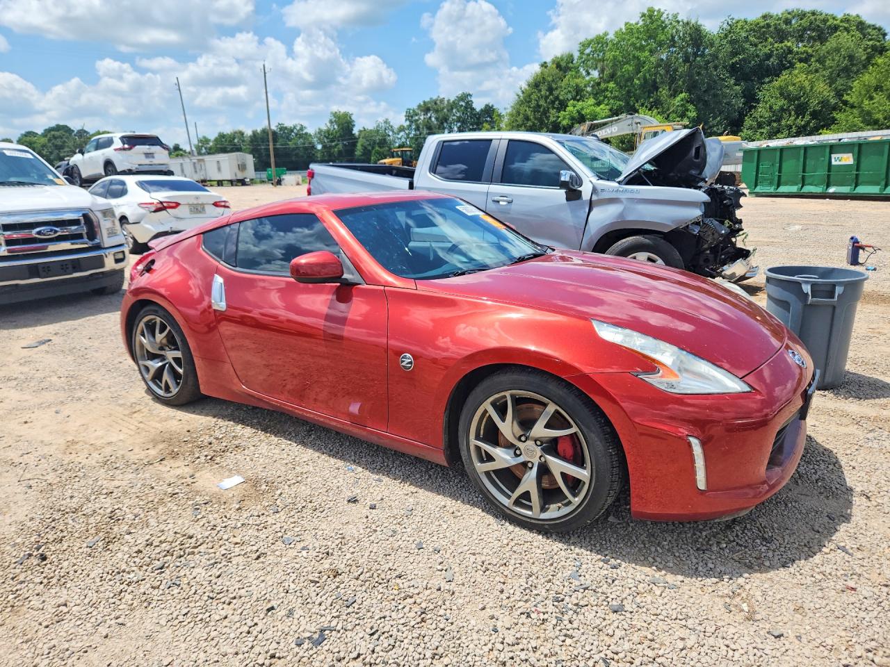 2014 Nissan 370z Touring Red vin: JN1AZ4EH9EM631350