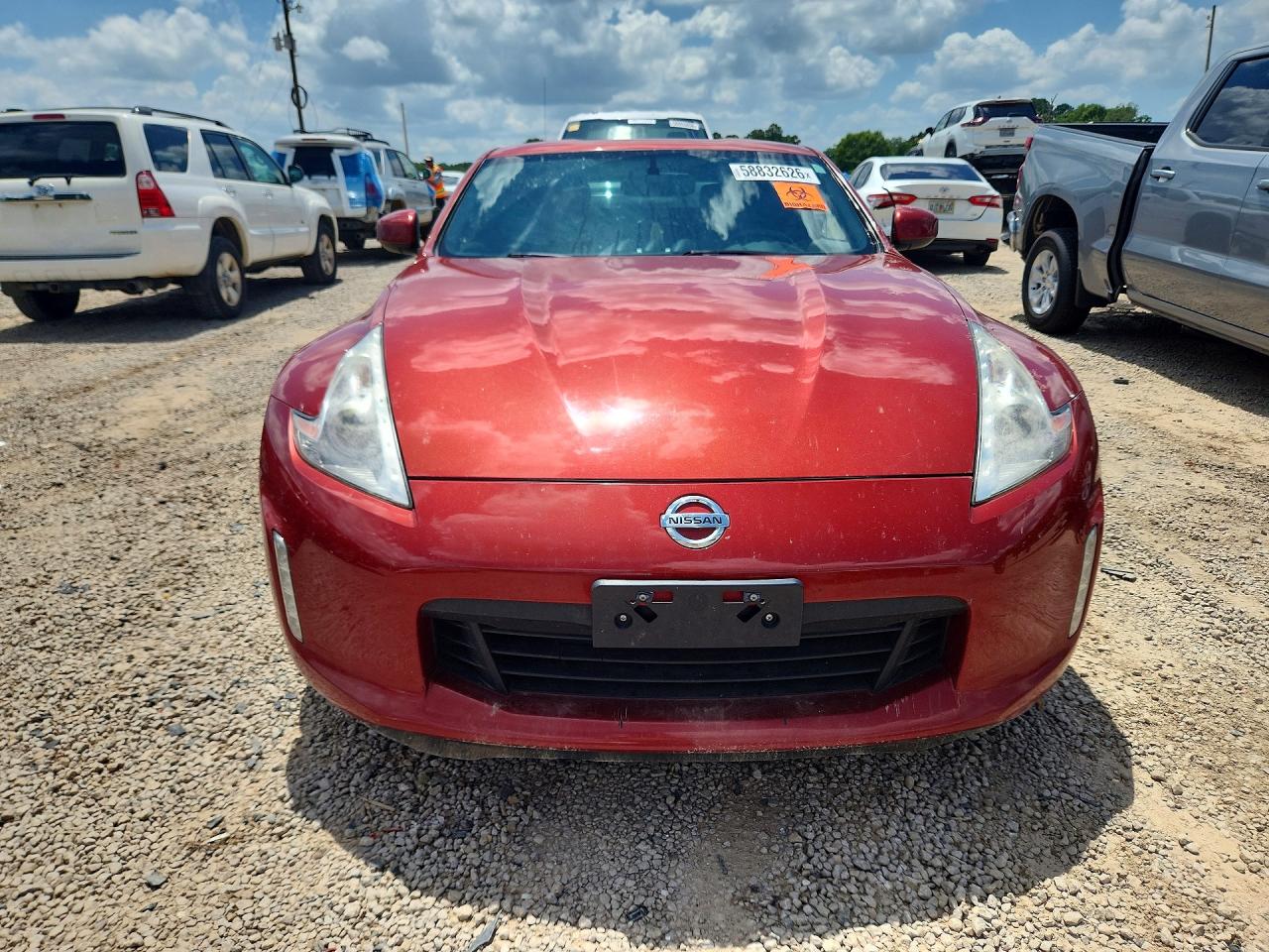 2014 Nissan 370z Touring Red vin: JN1AZ4EH9EM631350