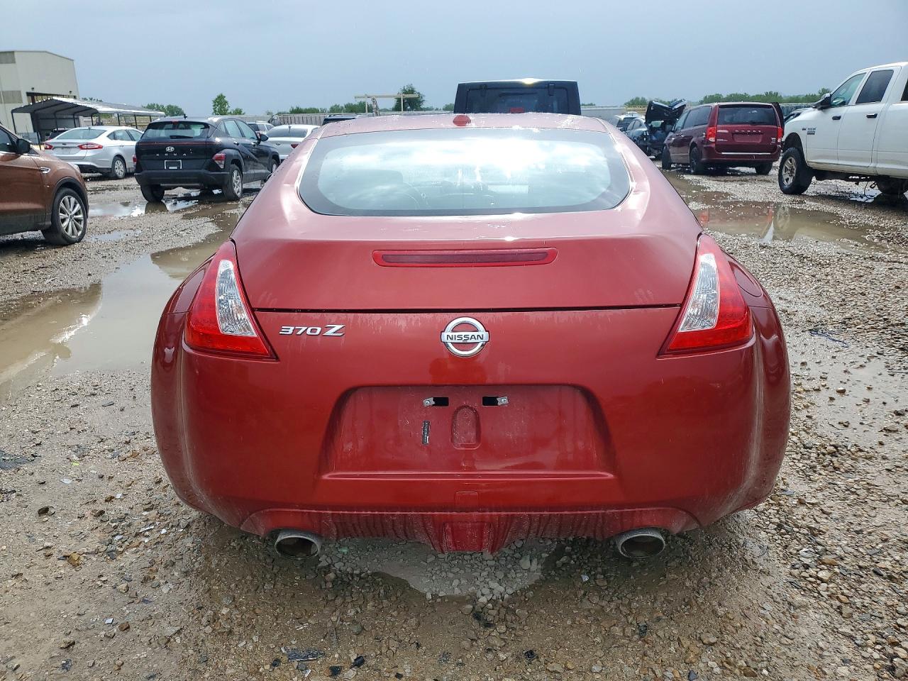 2014 Nissan 370z Touring Red vin: JN1AZ4EH9EM634541