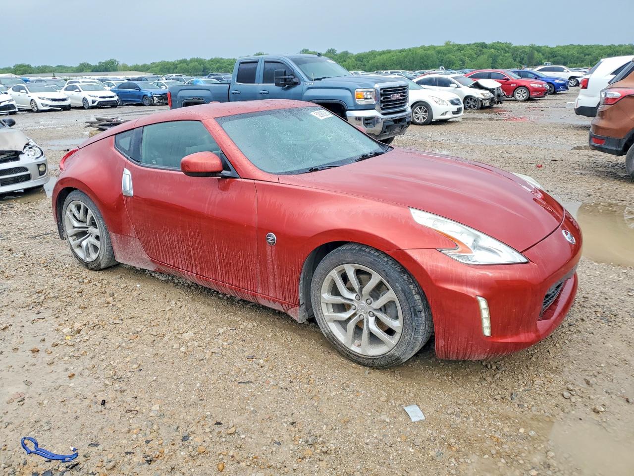 2014 Nissan 370z Touring Red vin: JN1AZ4EH9EM634541