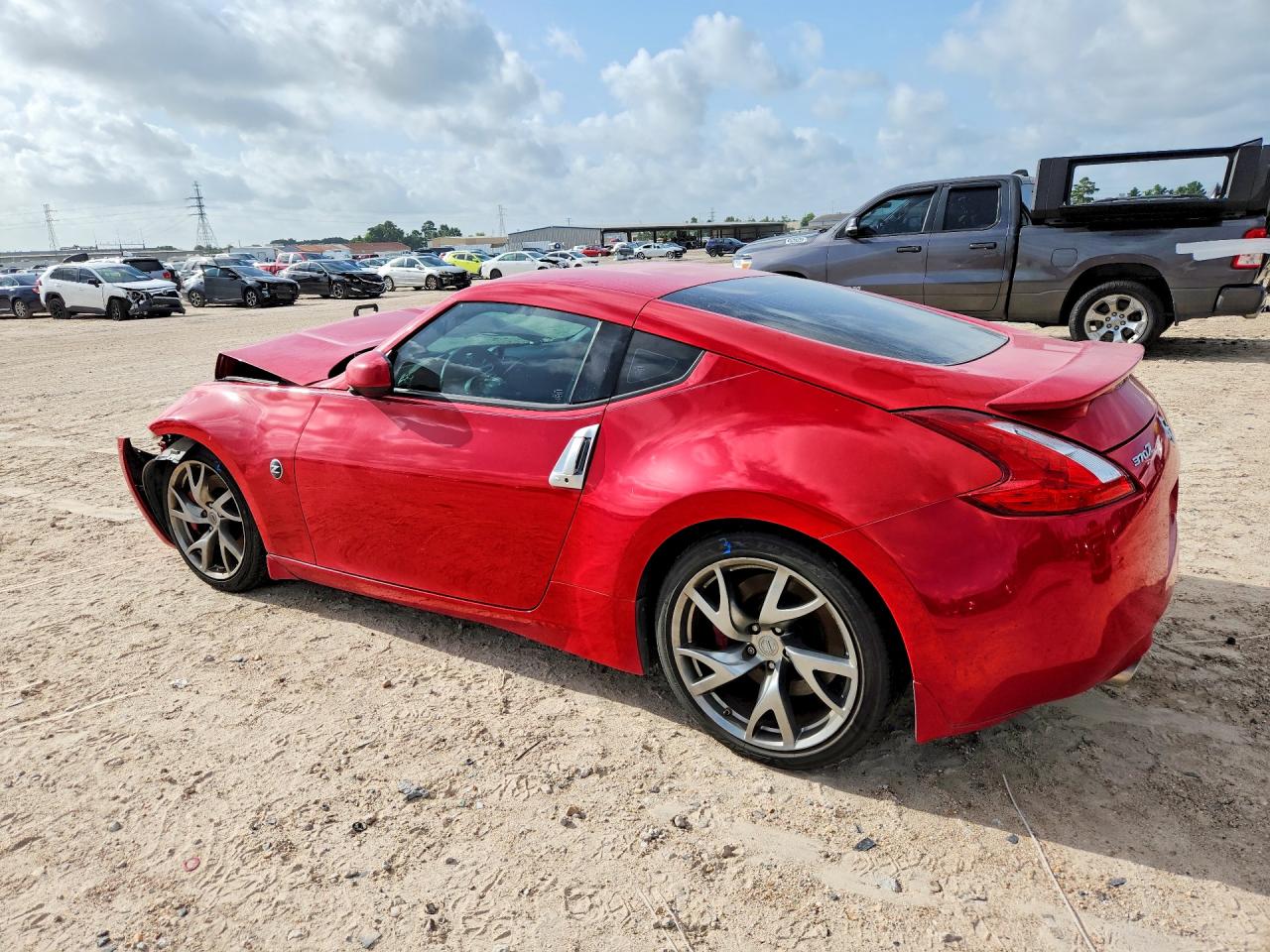 2015 Nissan 370z Sport Red vin: JN1AZ4EH9FM444336
