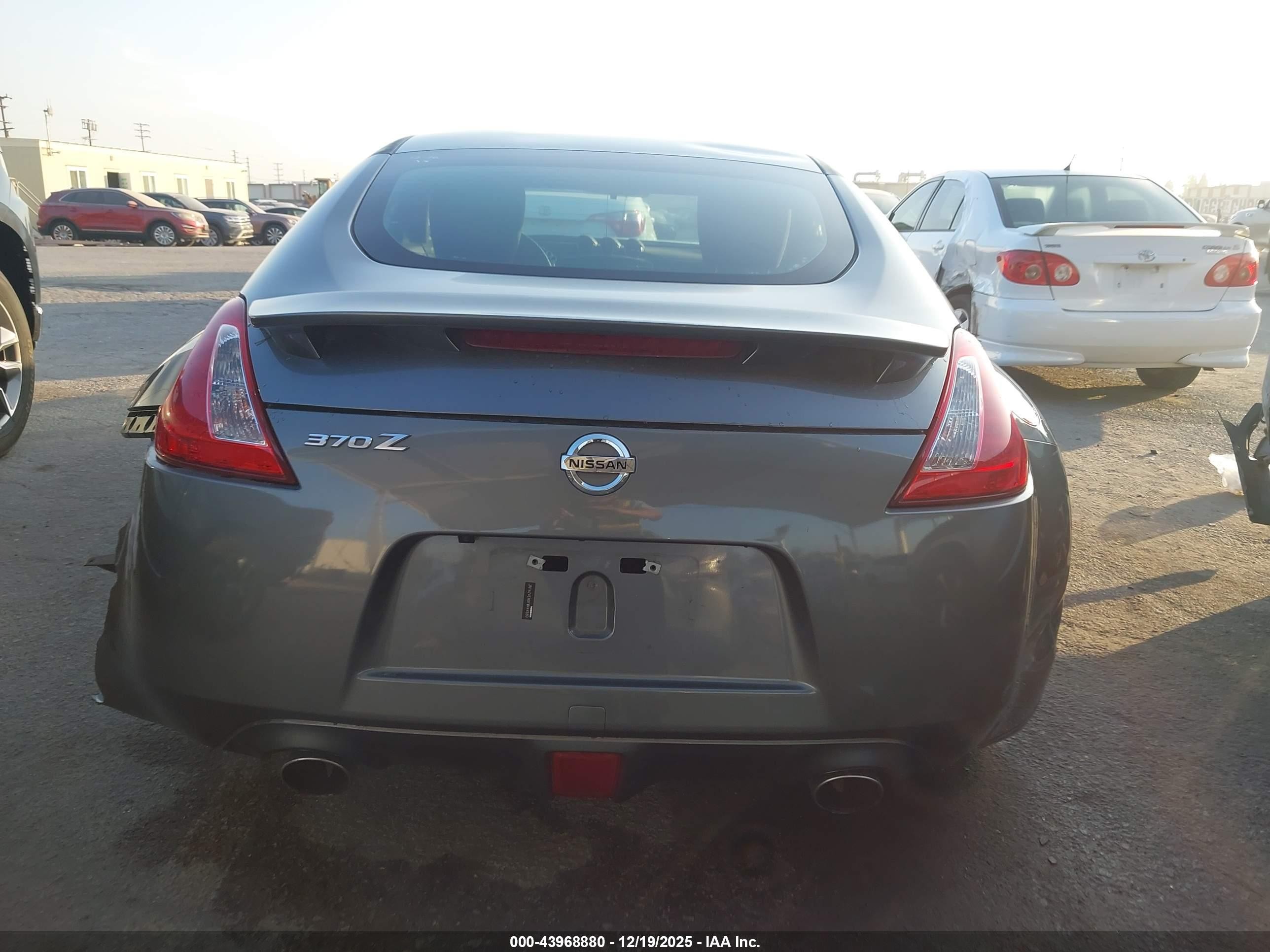 2015 Nissan 370z Серый vin: JN1AZ4EH9FM444580