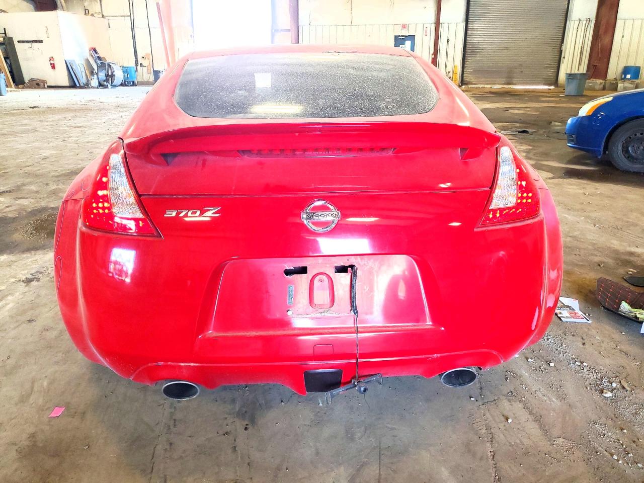 2010 Nissan 370z Base Red vin: JN1AZ4EHXAM500079