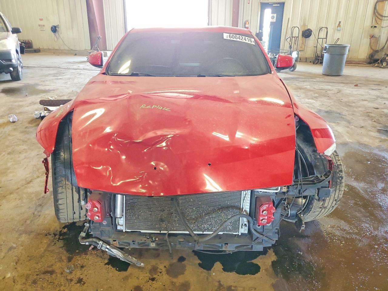 2010 Nissan 370z Base Red vin: JN1AZ4EHXAM500079