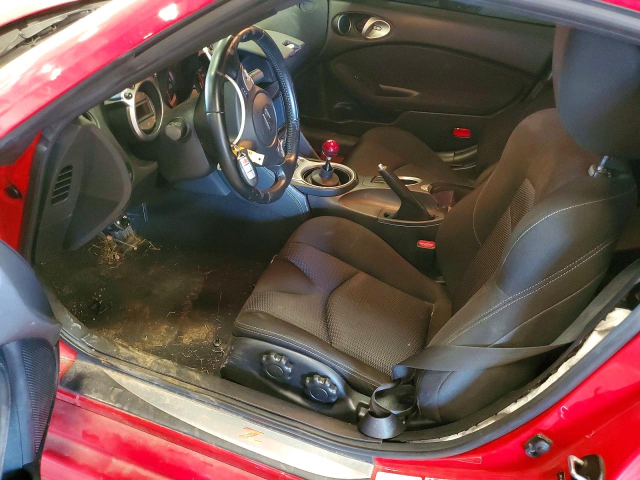2010 Nissan 370z Base Red vin: JN1AZ4EHXAM500079