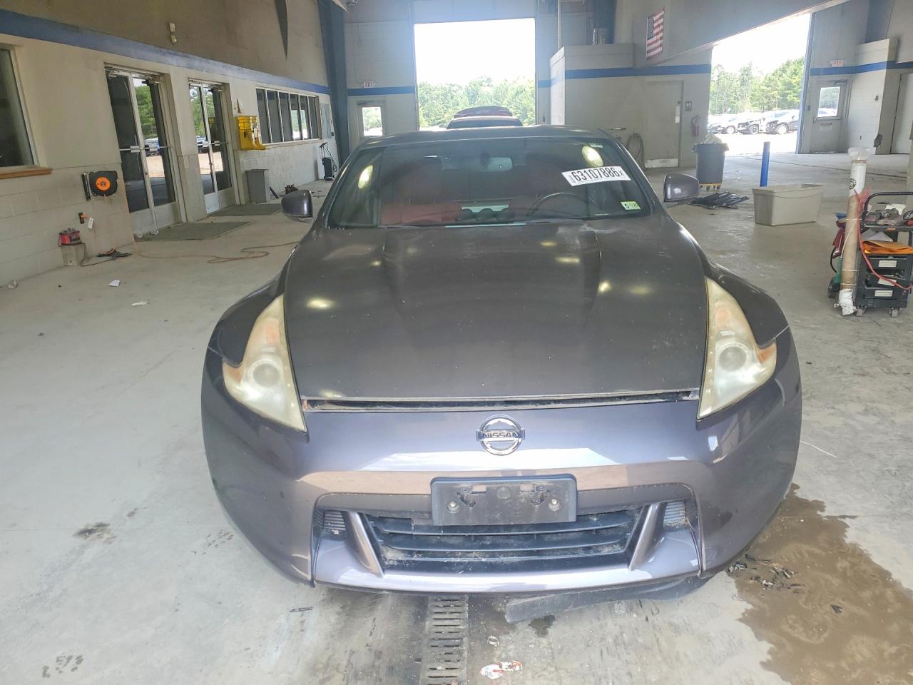 2010 Nissan 370z Gray vin: JN1AZ4EHXAM501653