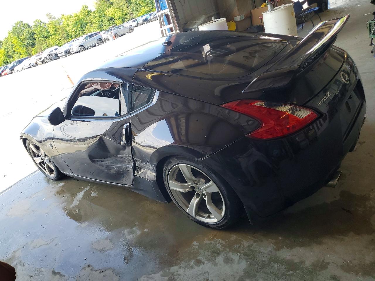 2010 Nissan 370z Base Burgundy vin: JN1AZ4EHXAM503015