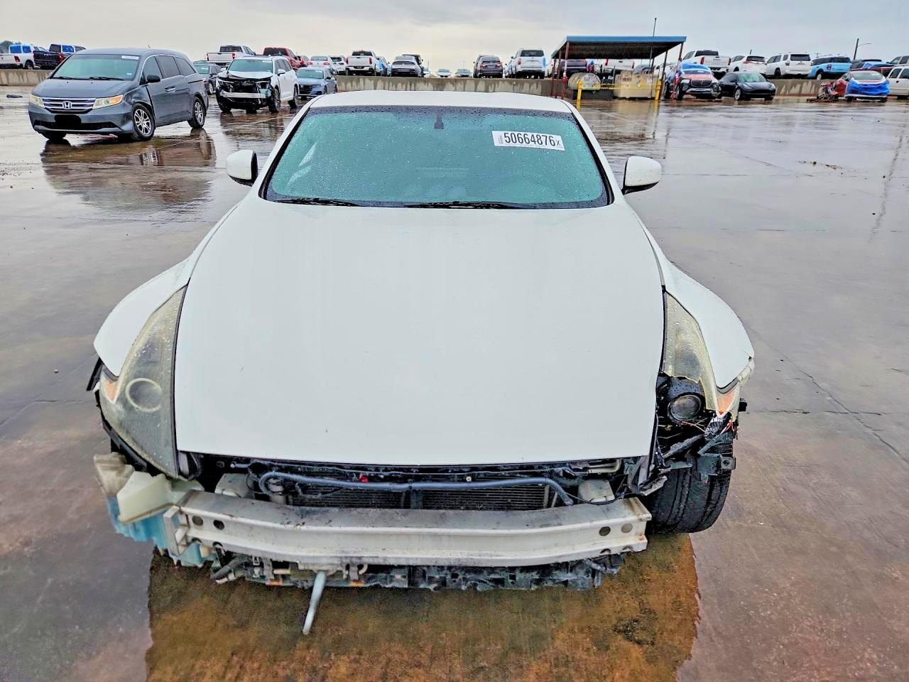 2014 Nissan 370z Base White vin: JN1AZ4EHXEM635388