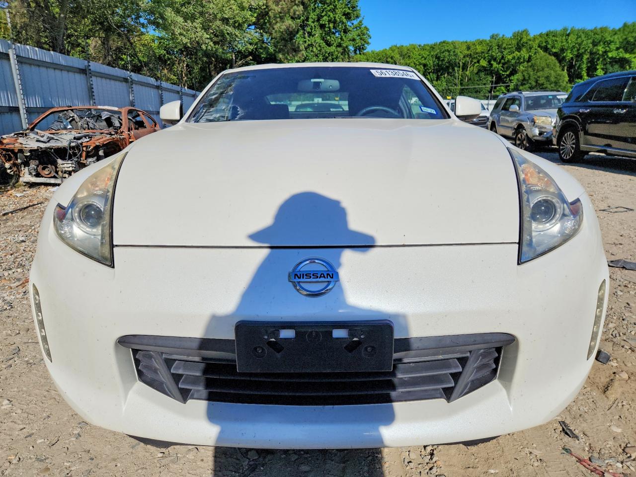 2015 Nissan 370z Sport Tech Белый vin: JN1AZ4EHXFM441624