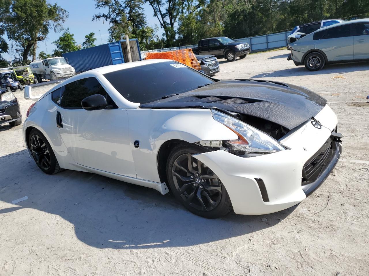 2017 Nissan 370z Base Белый vin: JN1AZ4EHXHM952186