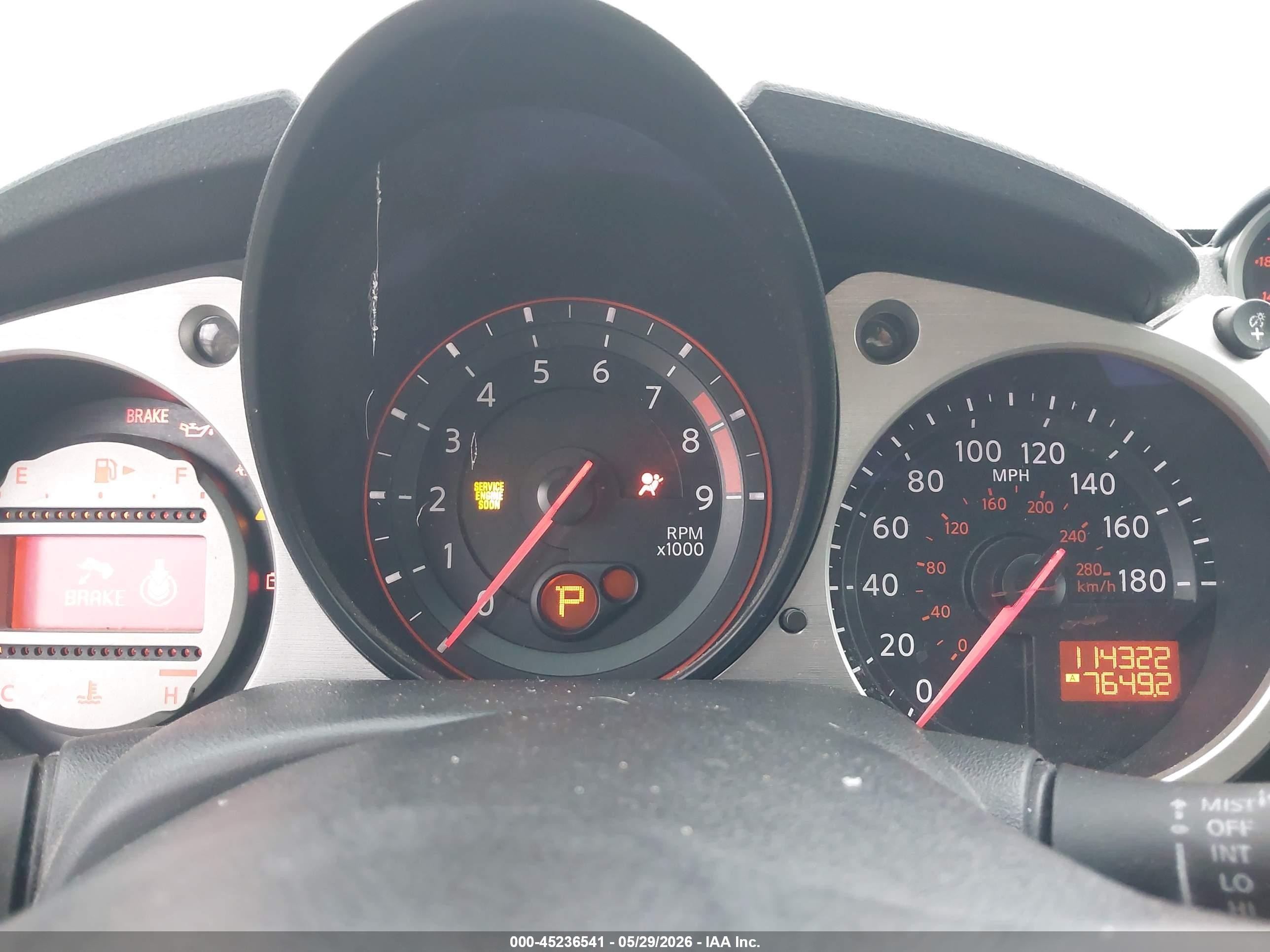 2010 Nissan 370z Touring White vin: JN1AZ4FH0AM301993
