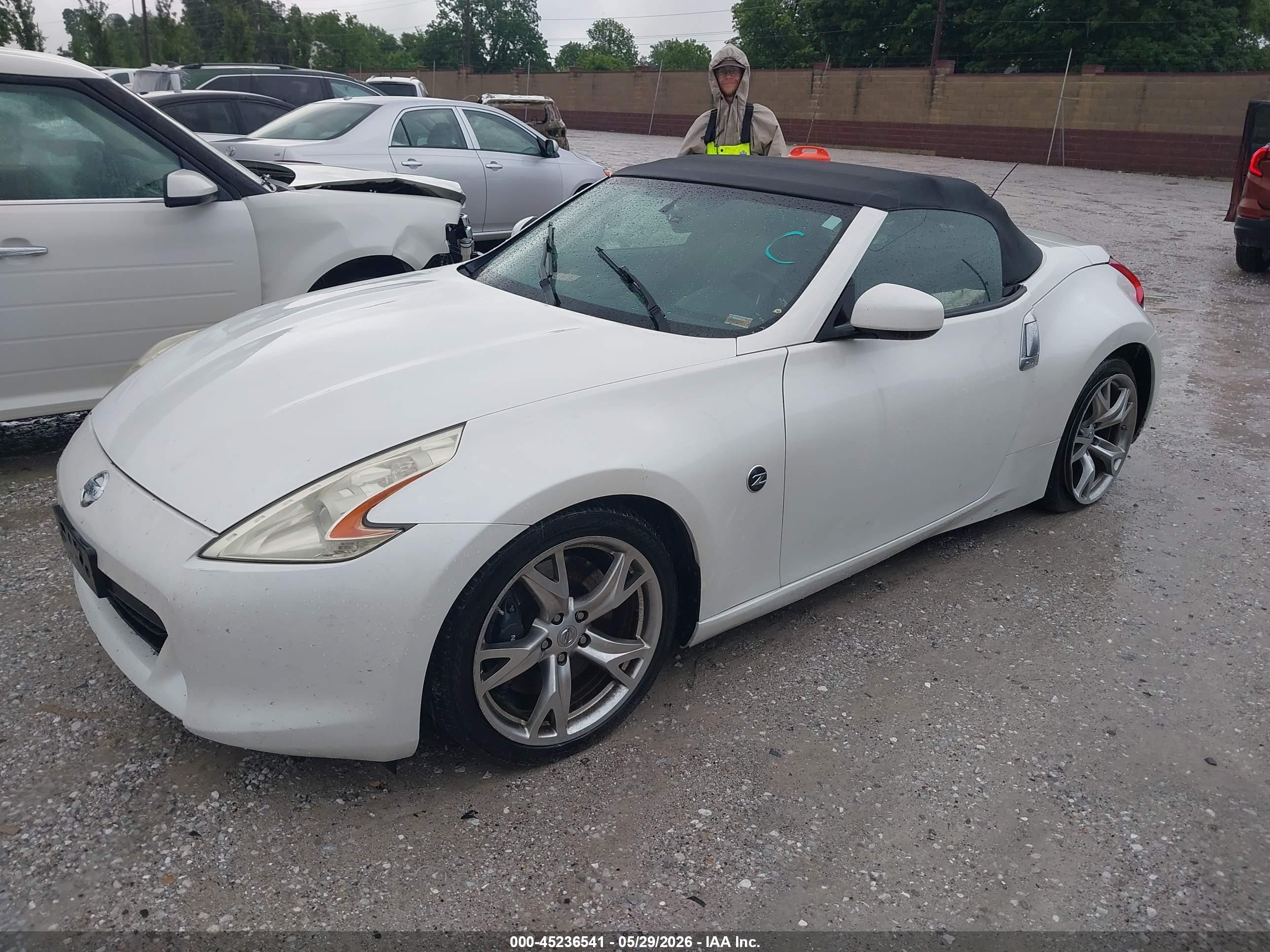 2010 Nissan 370z Touring White vin: JN1AZ4FH0AM301993