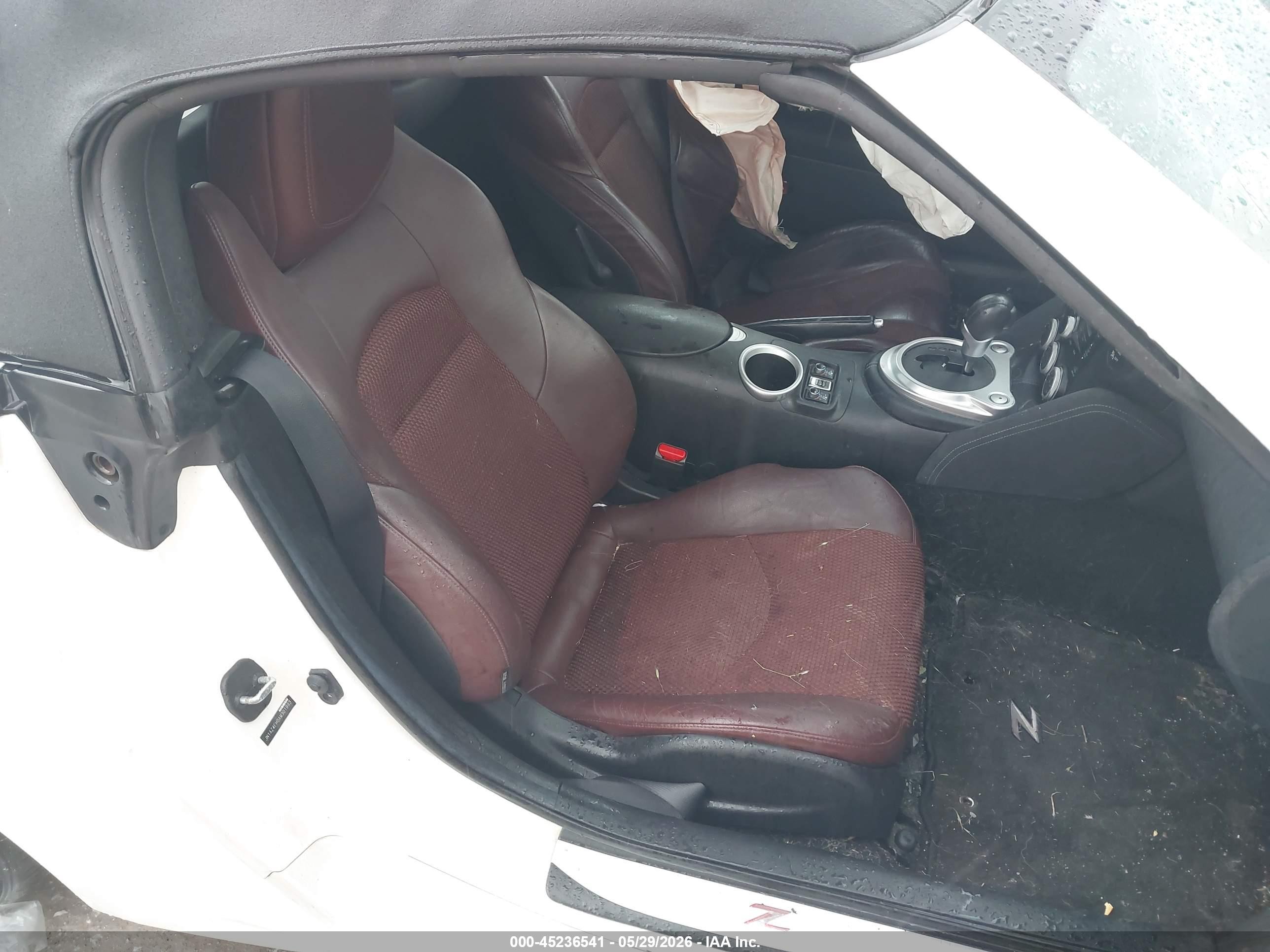 2010 Nissan 370z Touring White vin: JN1AZ4FH0AM301993
