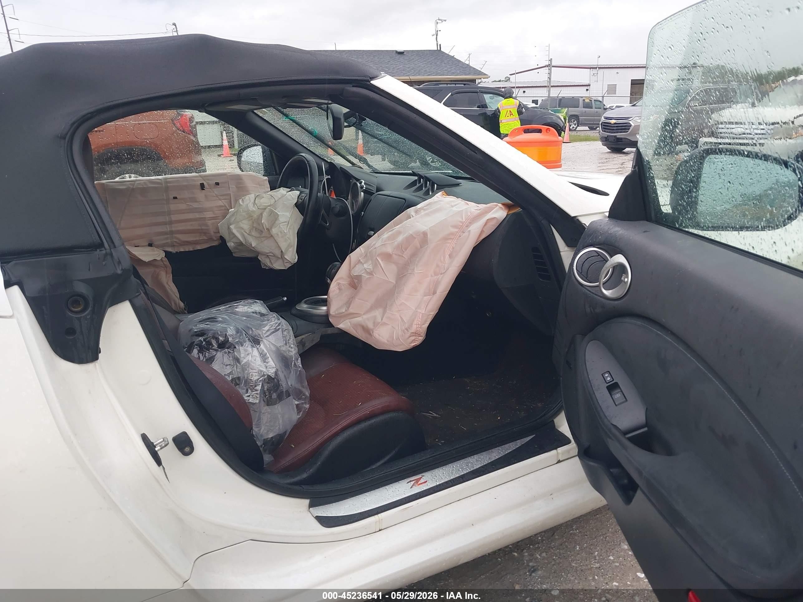 2010 Nissan 370z Touring White vin: JN1AZ4FH0AM301993