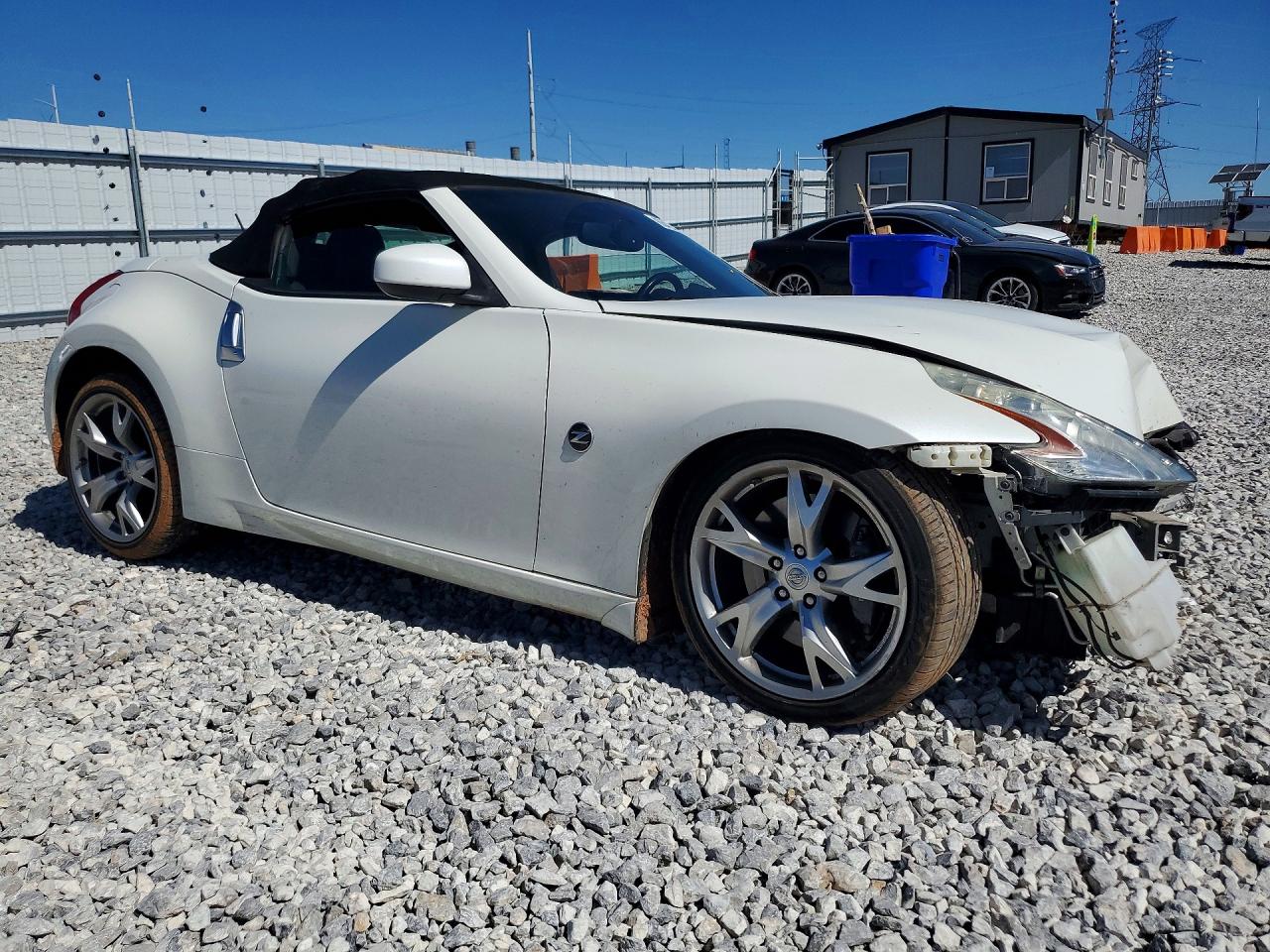 2010 Nissan 370z Roadster White vin: JN1AZ4FH0AM302447
