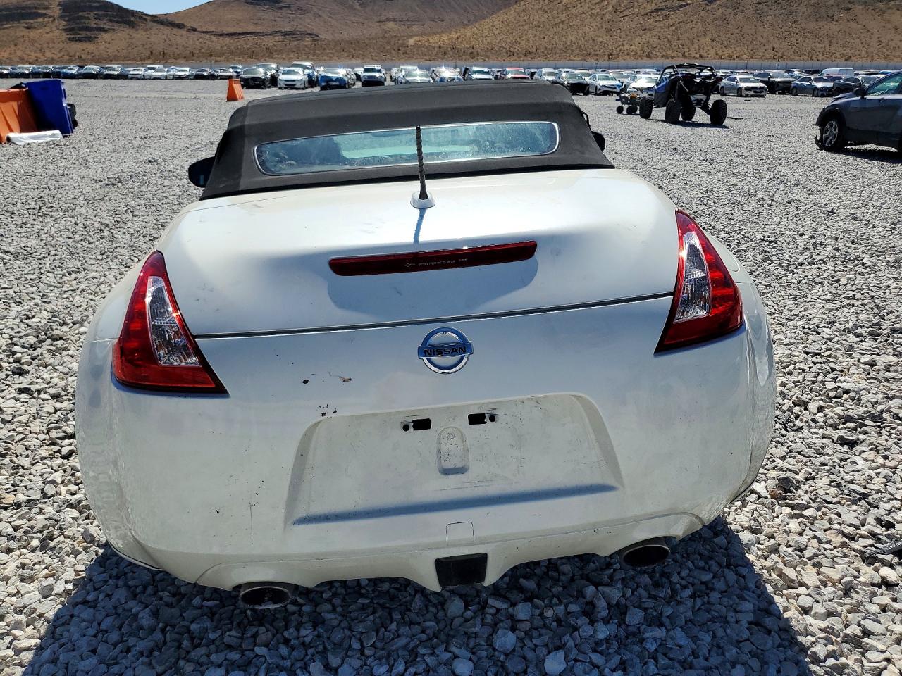 2010 Nissan 370z Roadster White vin: JN1AZ4FH0AM302447