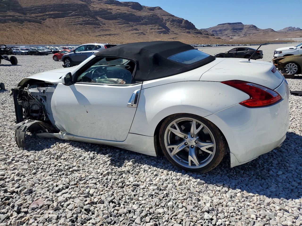 2010 Nissan 370z Roadster White vin: JN1AZ4FH0AM302447