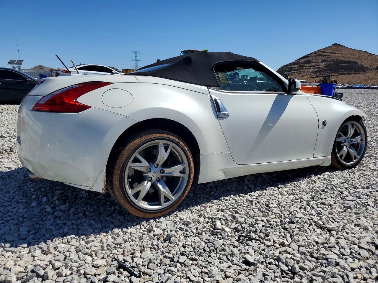 2010 Nissan 370z Roadster White vin: JN1AZ4FH0AM302447