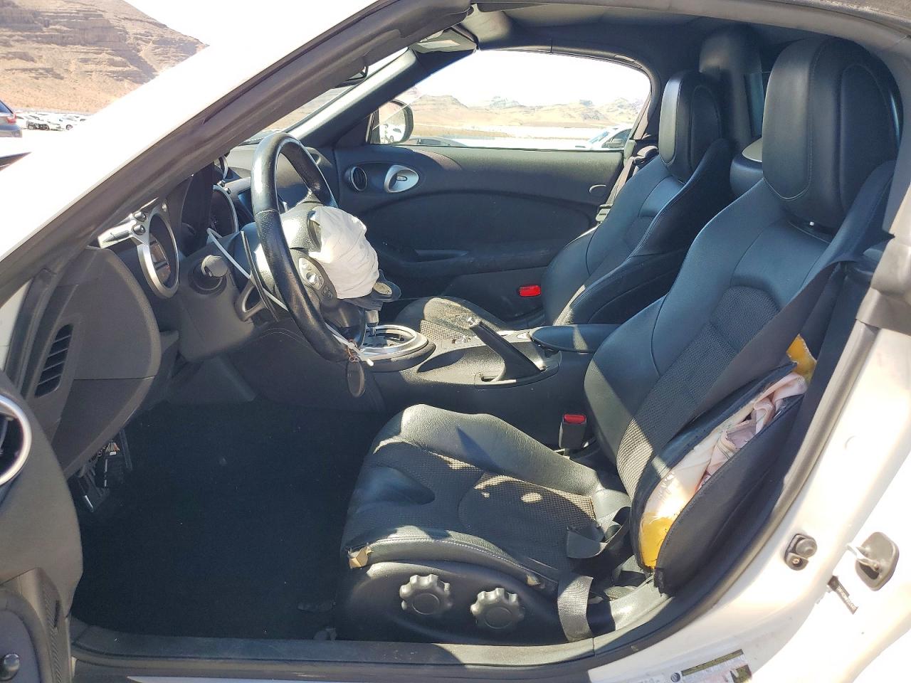 2010 Nissan 370z Roadster White vin: JN1AZ4FH0AM302447