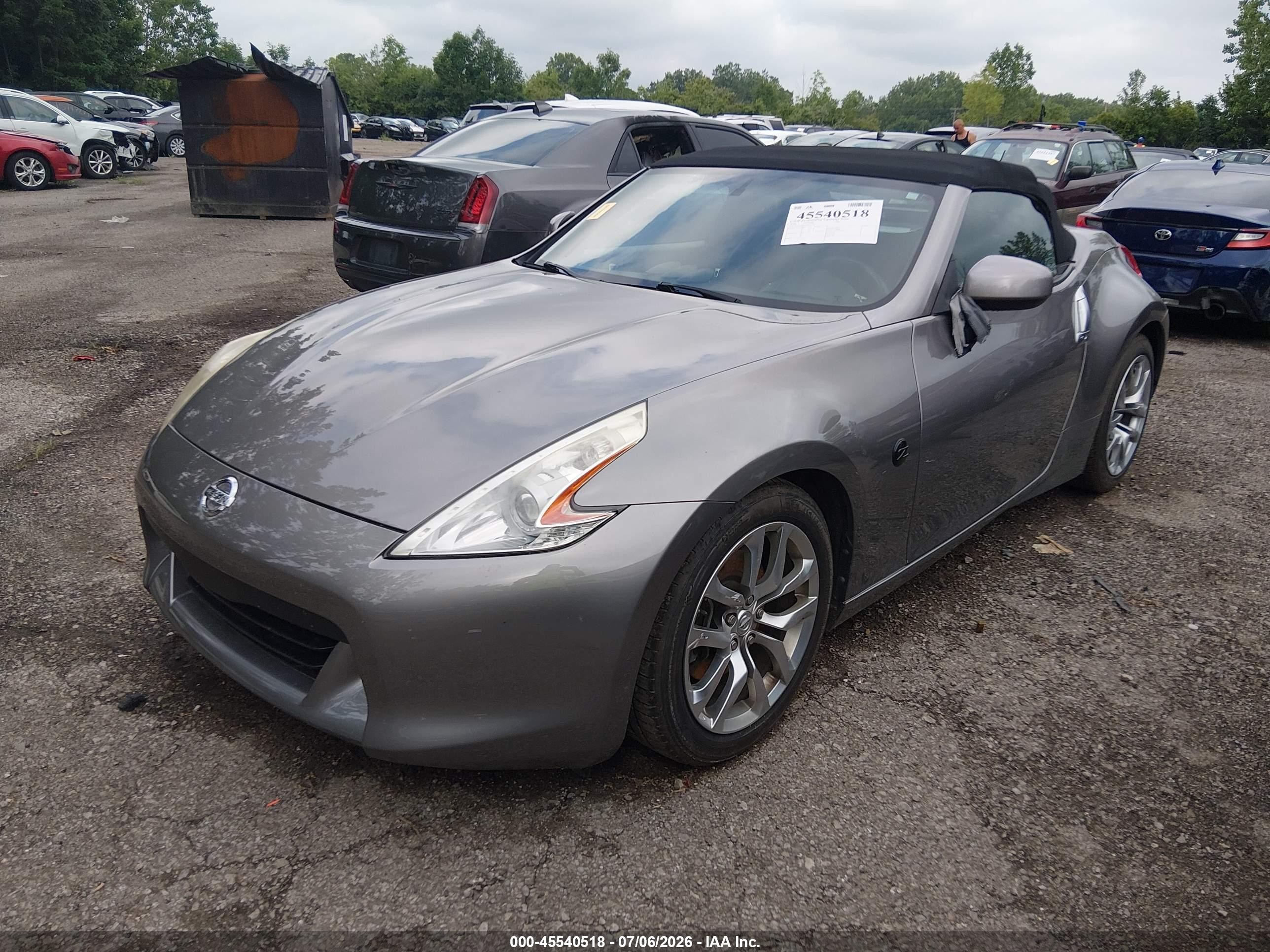 2010 Nissan 370z Touring Silver vin: JN1AZ4FH1AM301274
