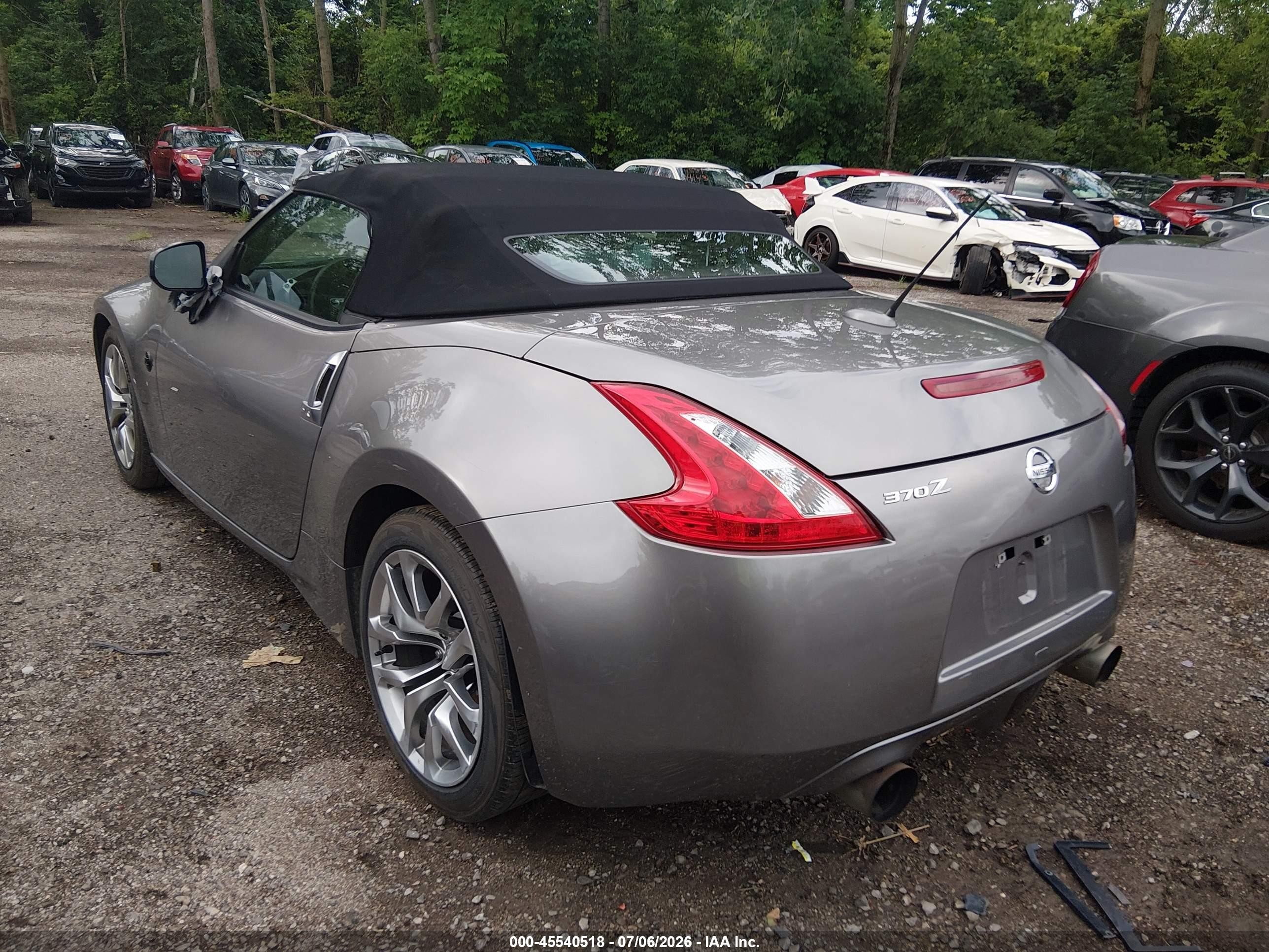 2010 Nissan 370z Touring Silver vin: JN1AZ4FH1AM301274