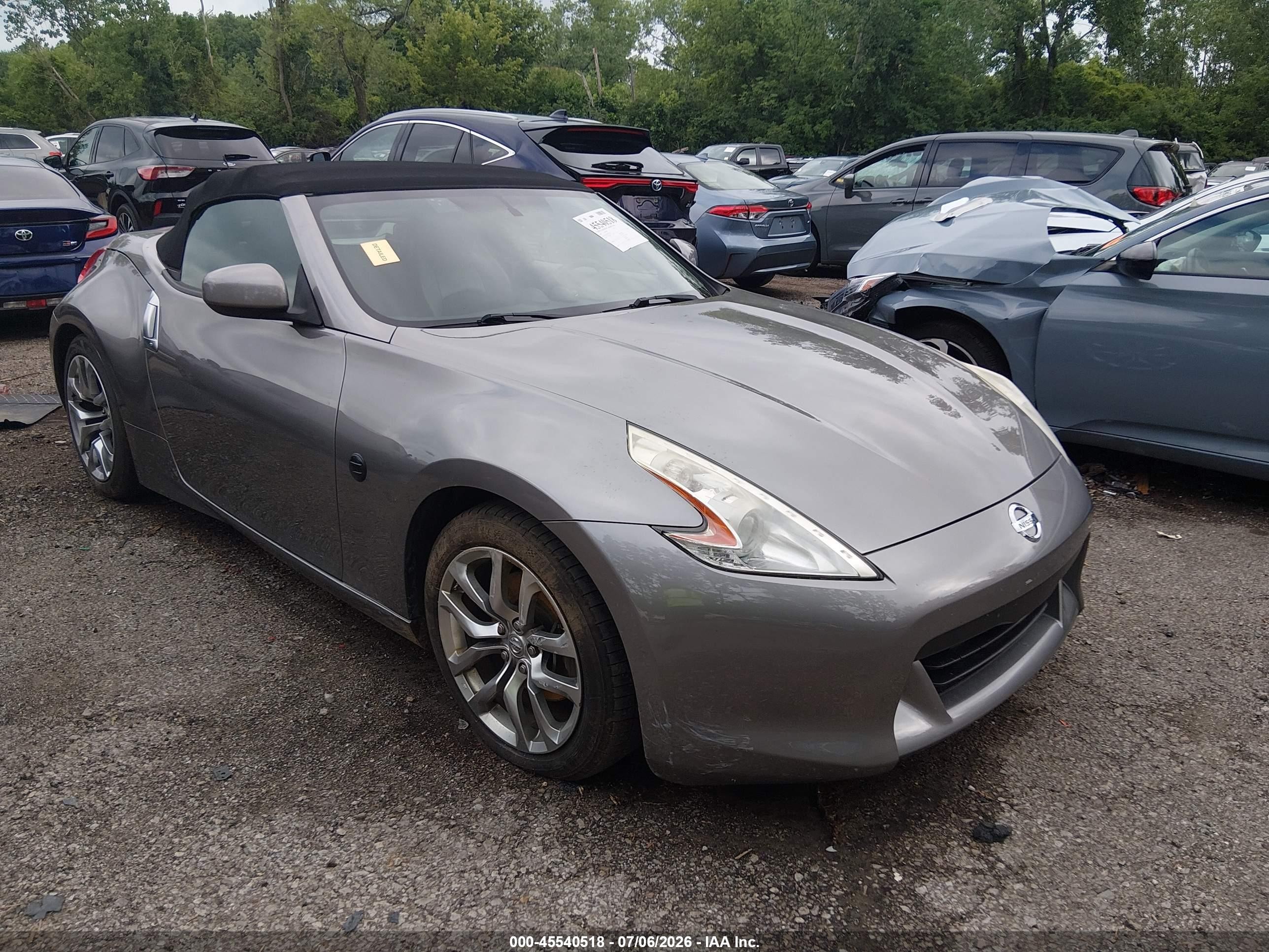 2010 Nissan 370z Touring Silver vin: JN1AZ4FH1AM301274