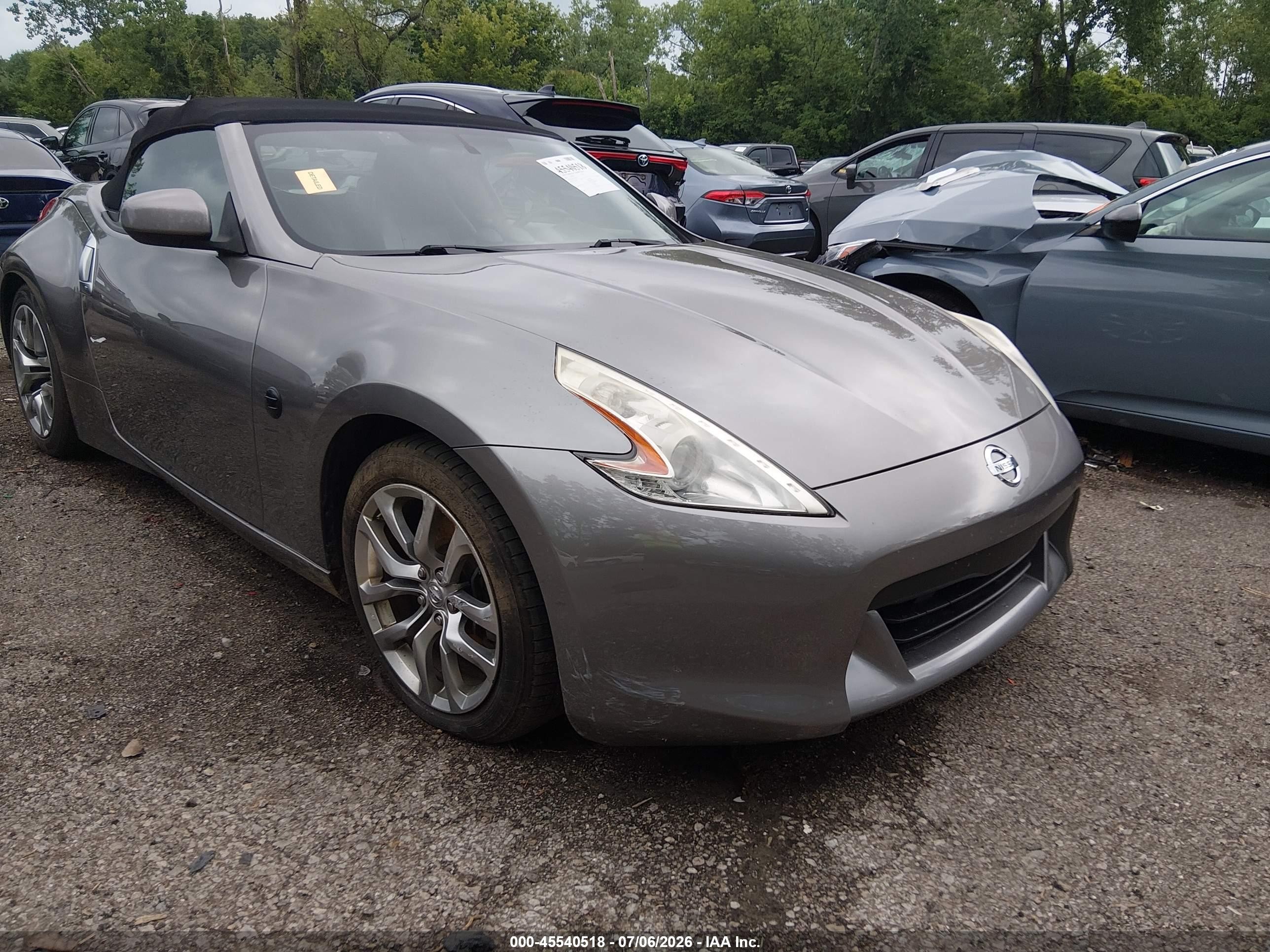 2010 Nissan 370z Touring Silver vin: JN1AZ4FH1AM301274
