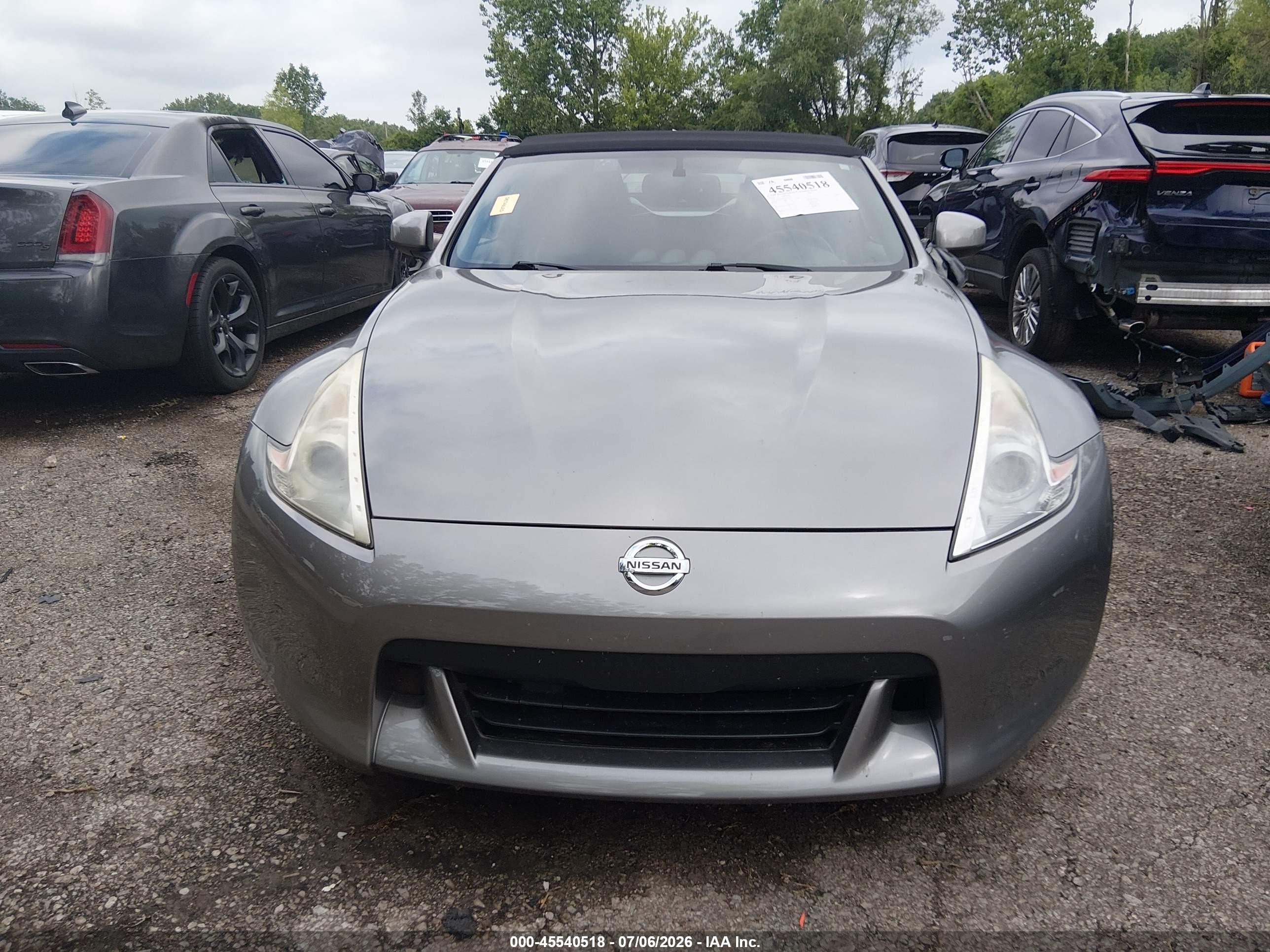 2010 Nissan 370z Touring Silver vin: JN1AZ4FH1AM301274