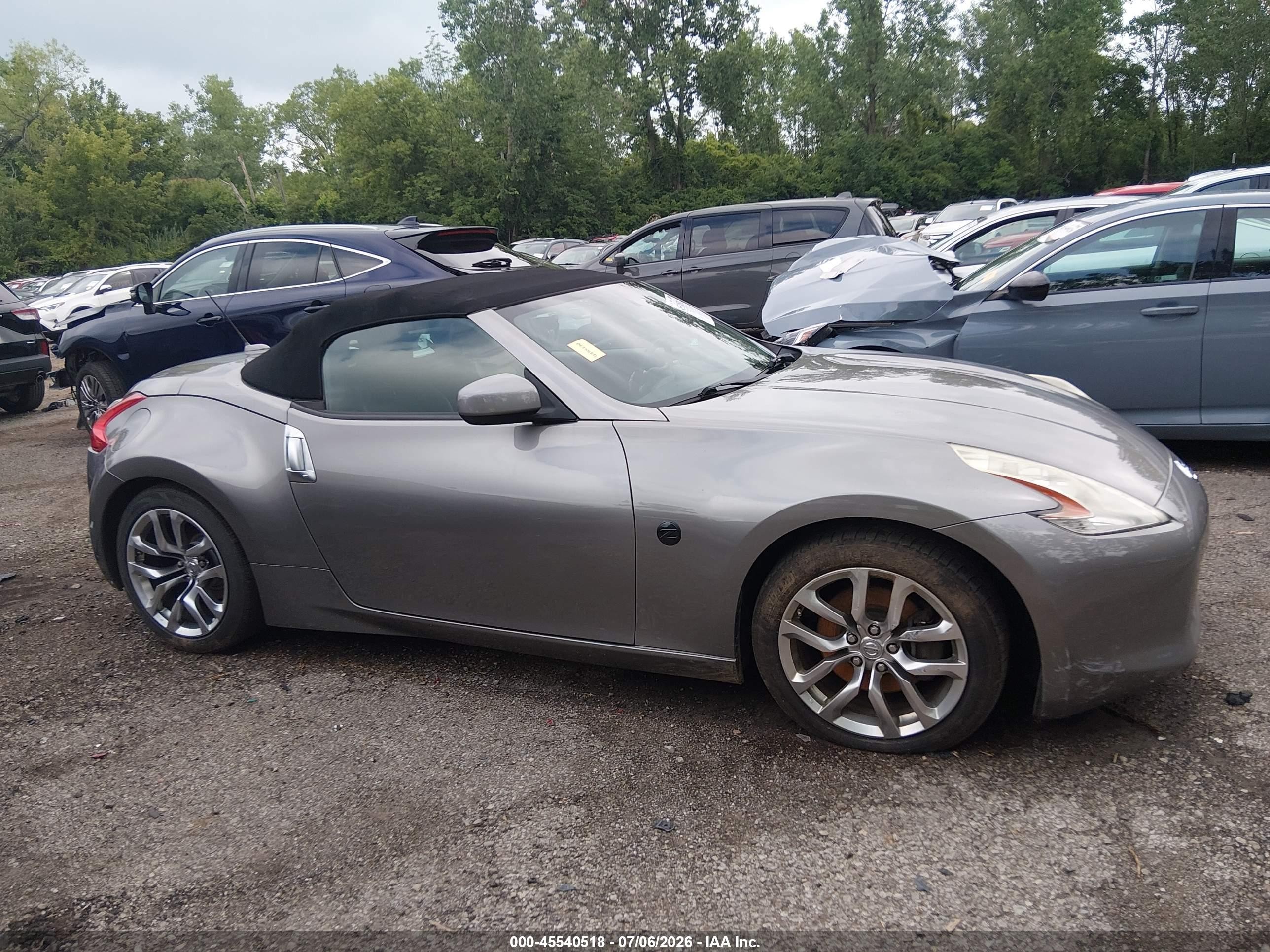 2010 Nissan 370z Touring Silver vin: JN1AZ4FH1AM301274