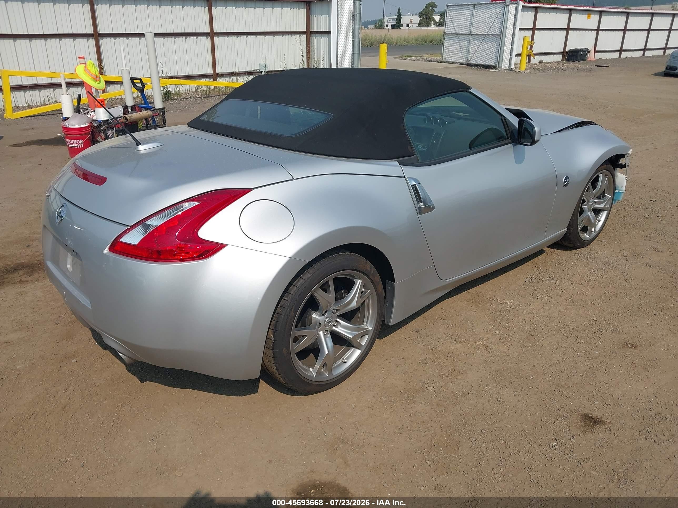 2011 Nissan 370z Touring Silver vin: JN1AZ4FH1BM360052