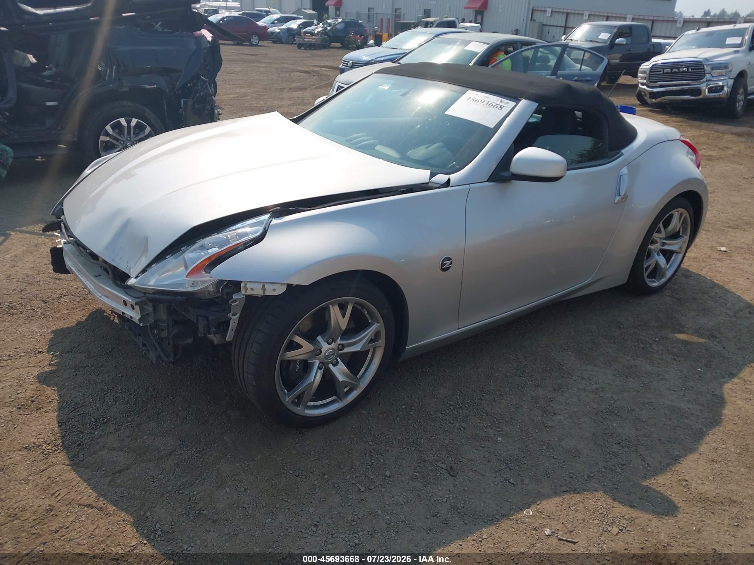 2011 Nissan 370z Touring Silver vin: JN1AZ4FH1BM360052