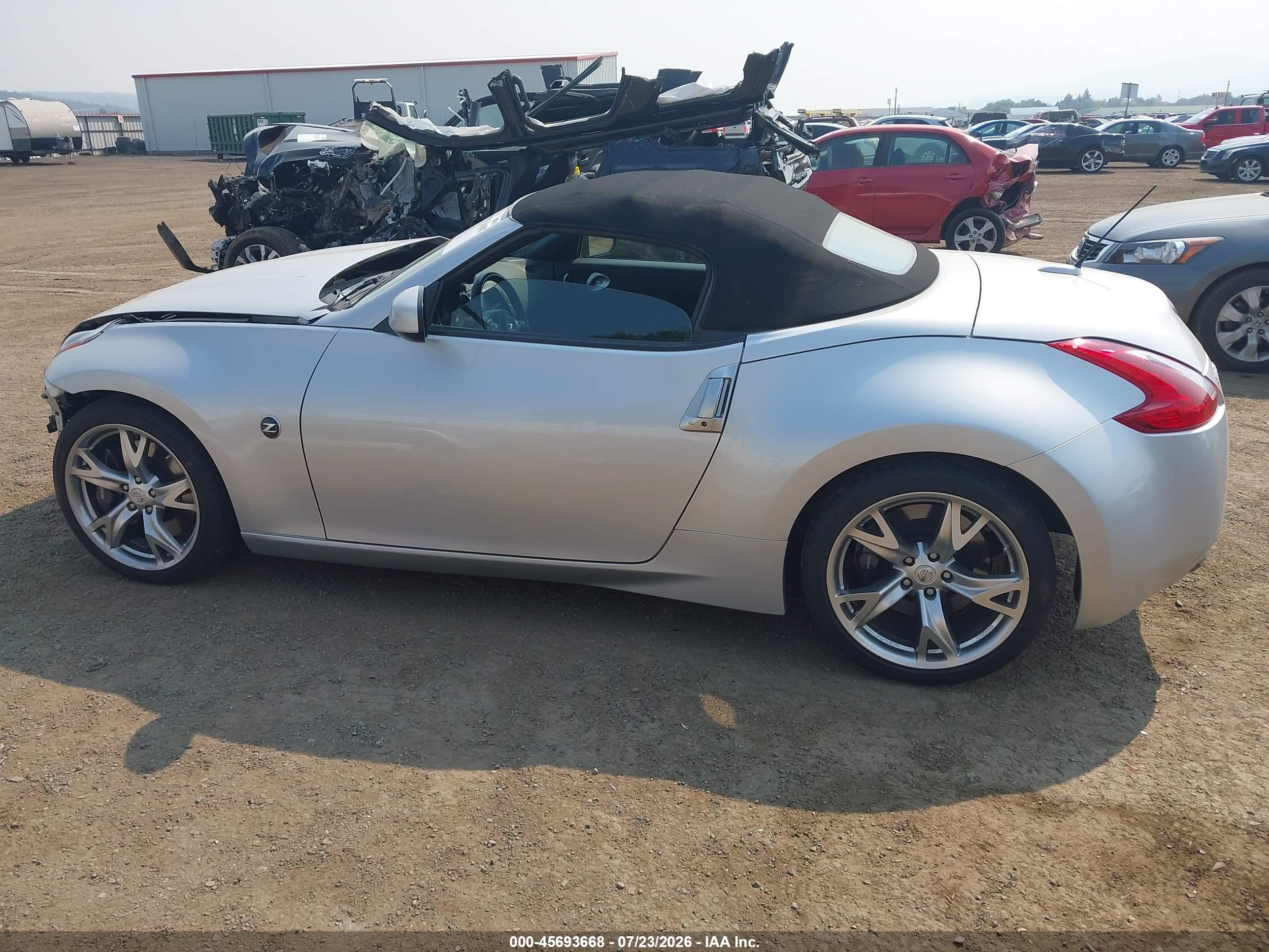 2011 Nissan 370z Touring Silver vin: JN1AZ4FH1BM360052