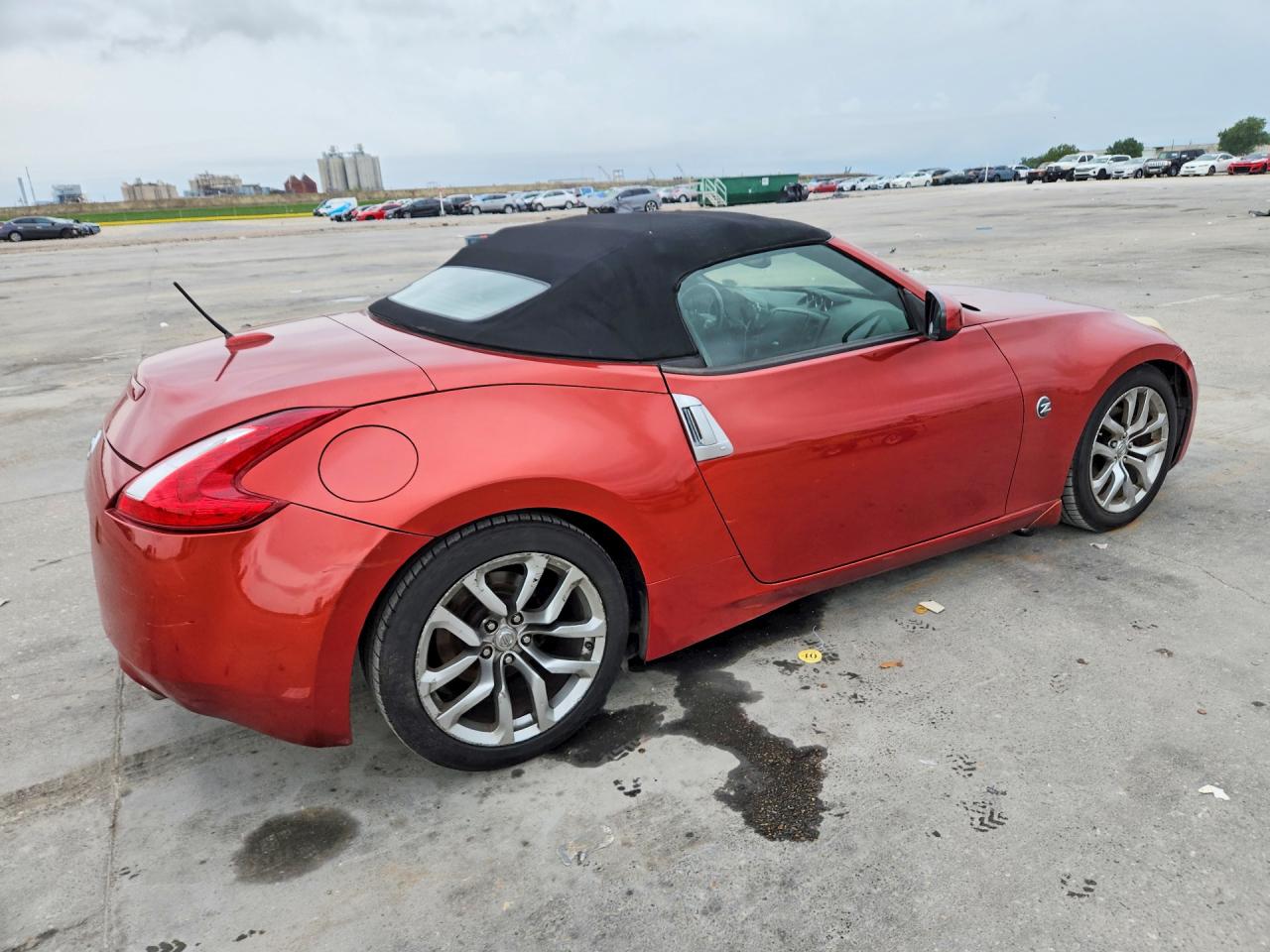 2013 Nissan 370z Roadster Red vin: JN1AZ4FH1DM790330