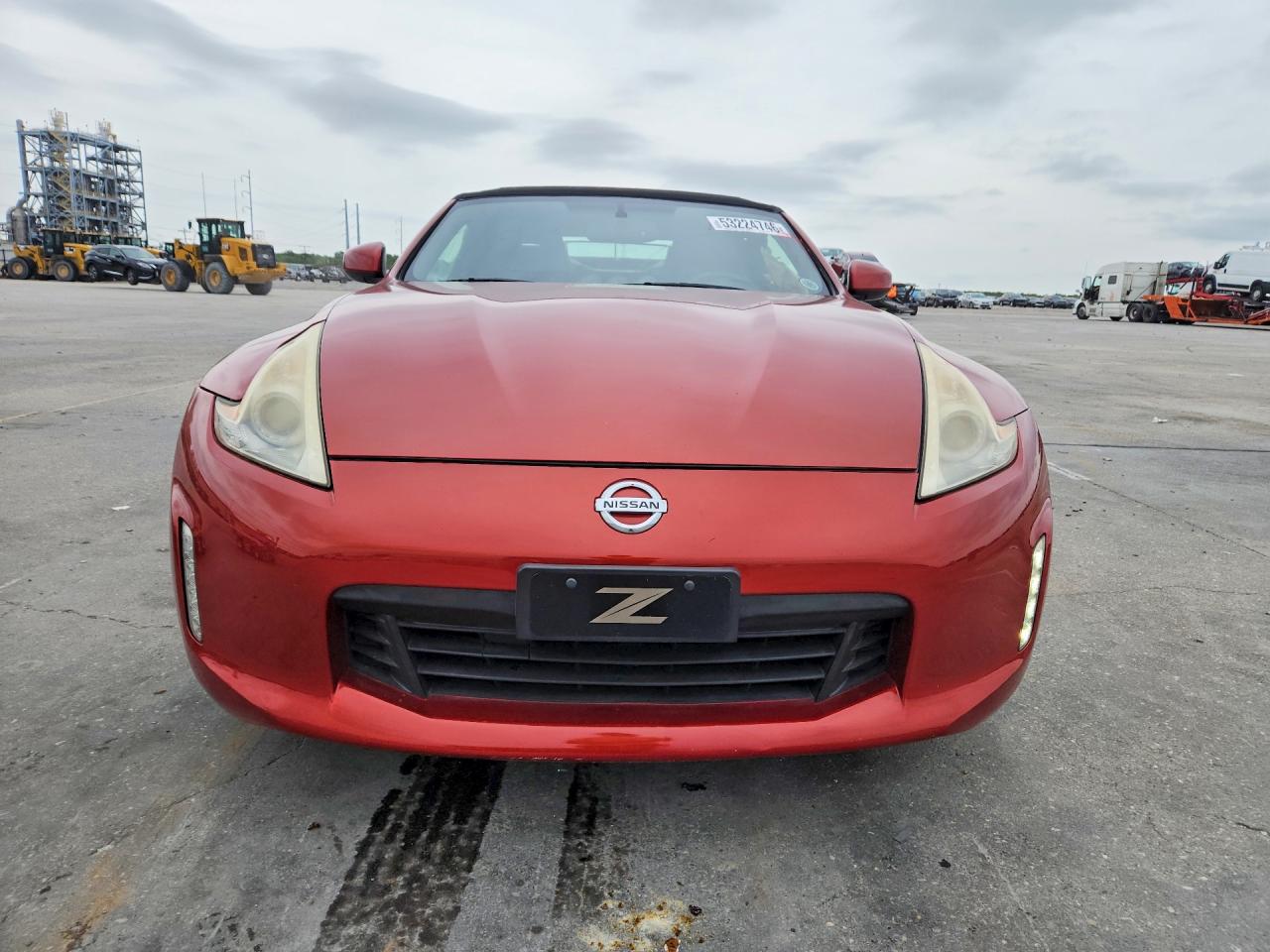 2013 Nissan 370z Roadster Red vin: JN1AZ4FH1DM790330