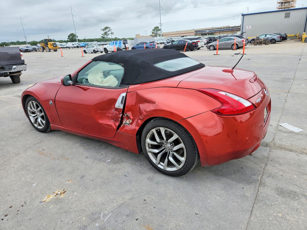 2013 Nissan 370z Roadster Red vin: JN1AZ4FH1DM790330