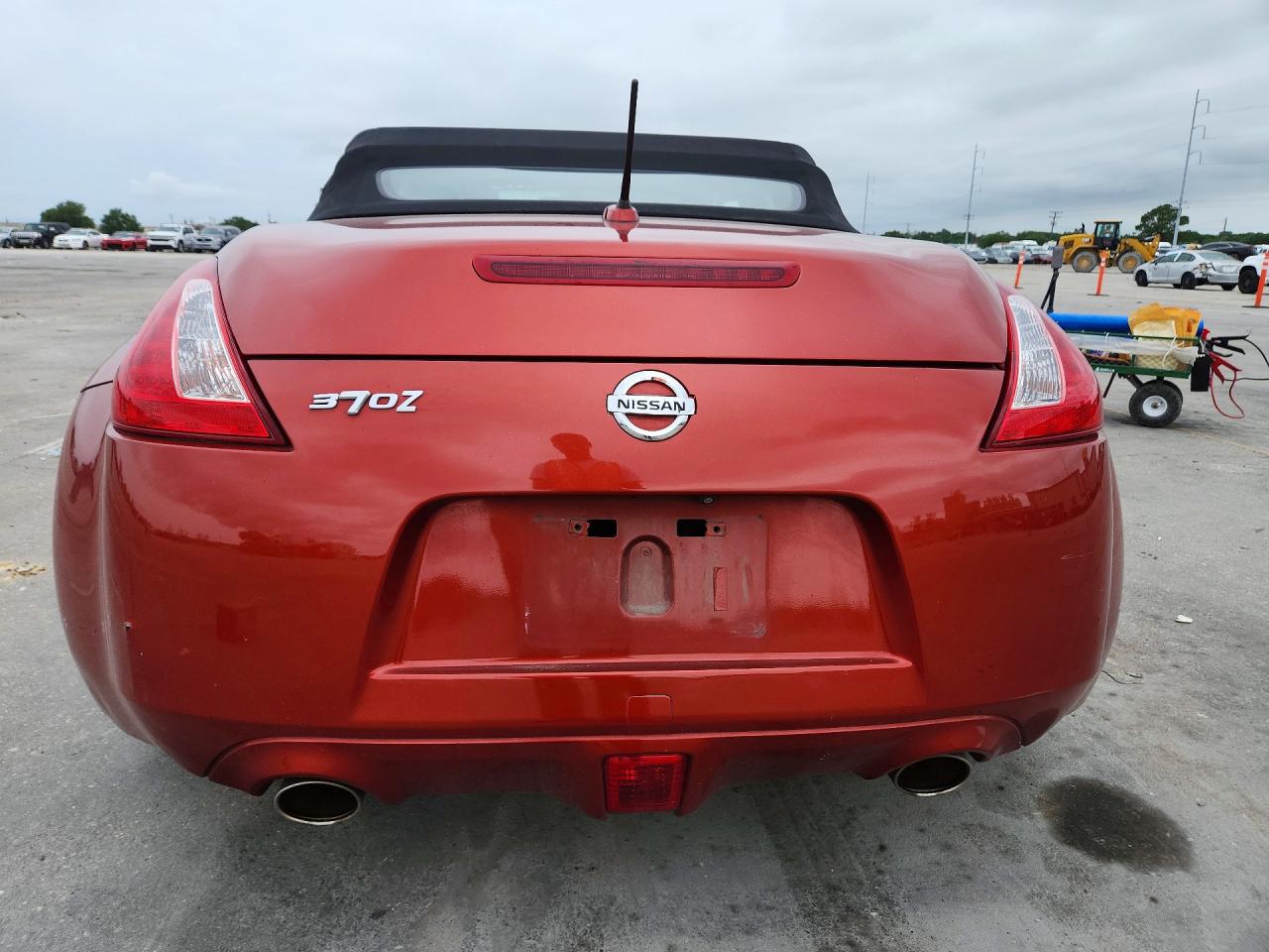 2013 Nissan 370z Roadster Red vin: JN1AZ4FH1DM790330