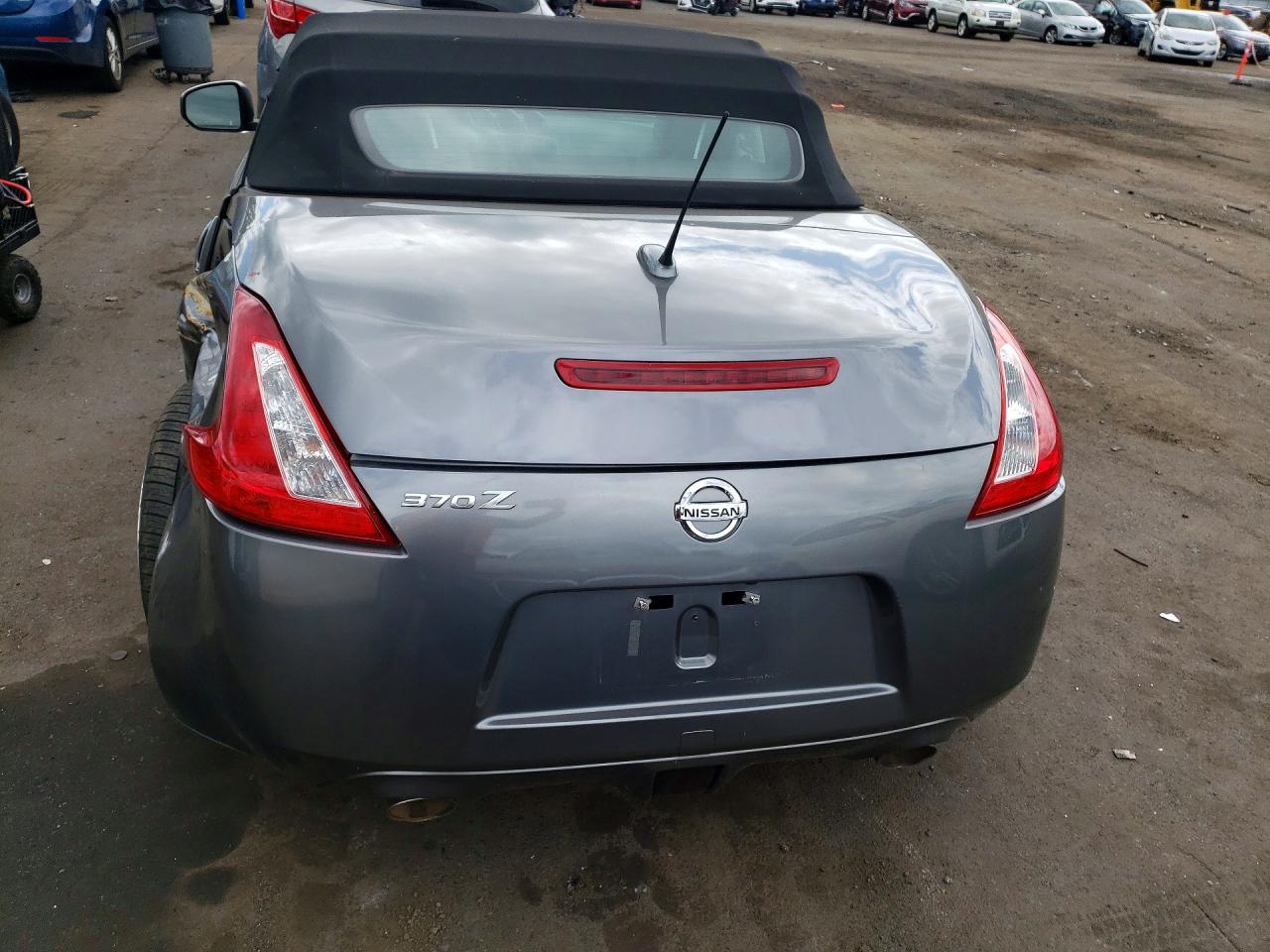 2012 Nissan 370z Roadster Gray vin: JN1AZ4FH4CM370513