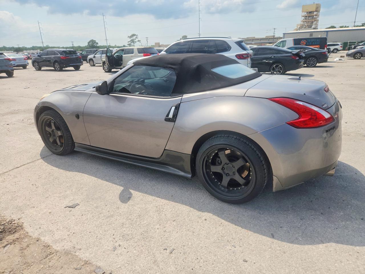 2010 Nissan 370z Roadster Gray vin: JN1AZ4FH5AM300211