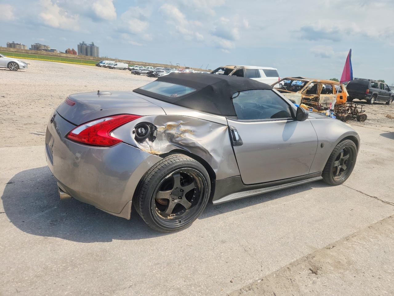 2010 Nissan 370z Roadster Gray vin: JN1AZ4FH5AM300211